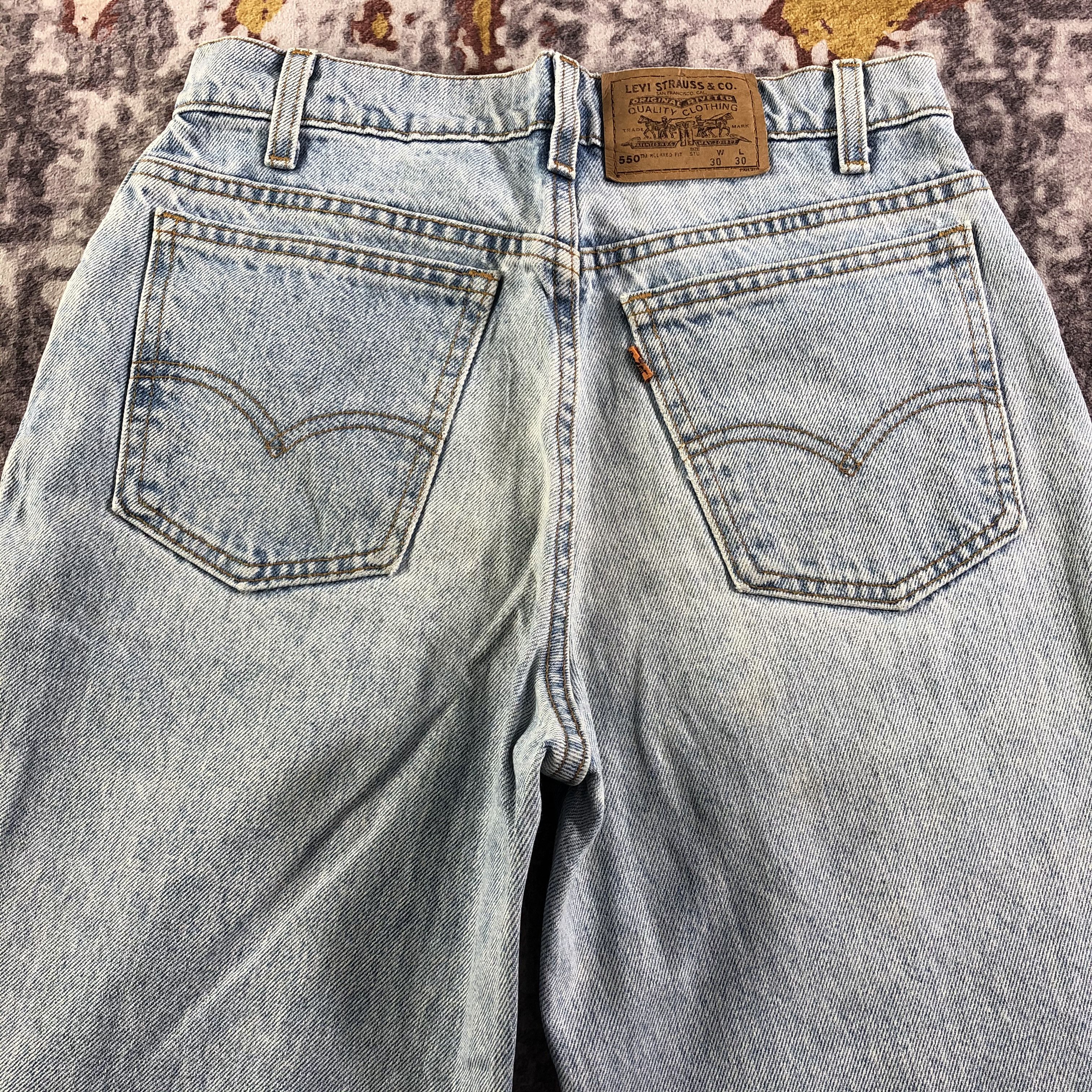 Levi's × Vintage Vintage Light Wash Levis 550 Jeans-JM3308 Size US 28 / EU 44 - 4 Thumbnail