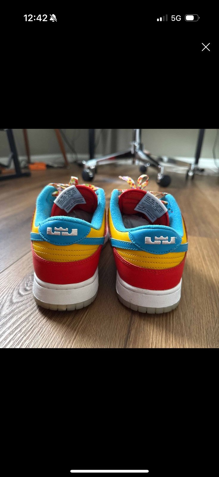 Nike Fruity pebble dunks Size US 9 / EU 42 - 4 Thumbnail