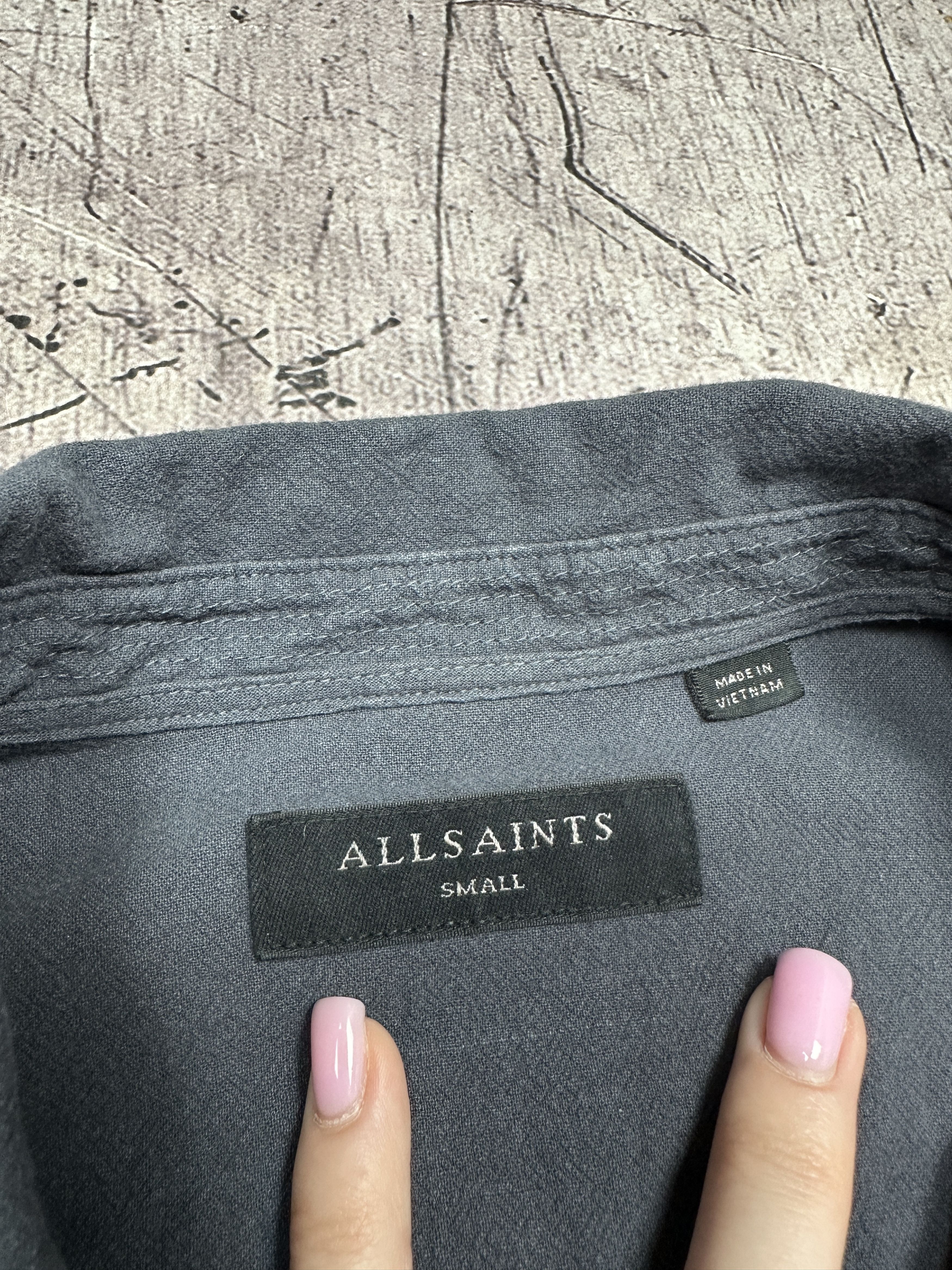 Allsaints Allsaints Mens Lovell Long Sleeve Shirt Size US S / EU 44-46 / 1 - 4 Thumbnail