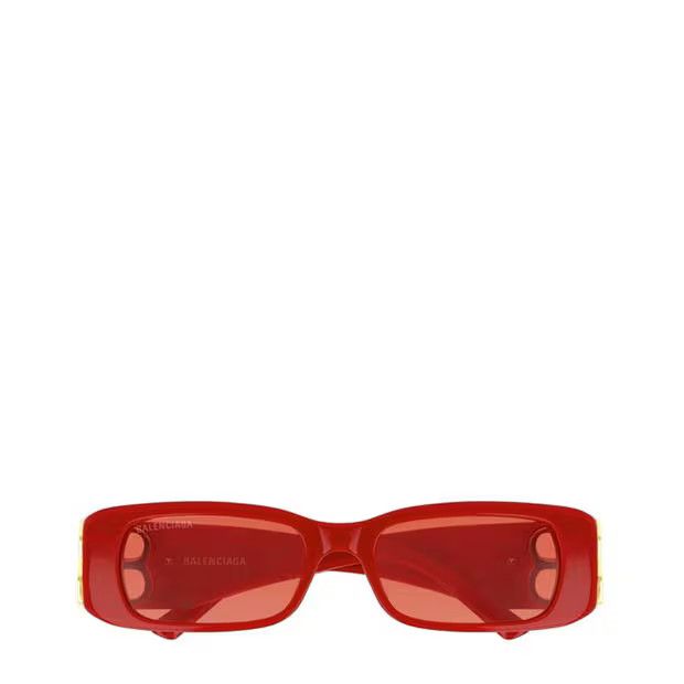 Balenciaga o1g2r1mq0924 Size: OS / Sunglasses in Red & Gold Size ONE SIZE - 3 Thumbnail