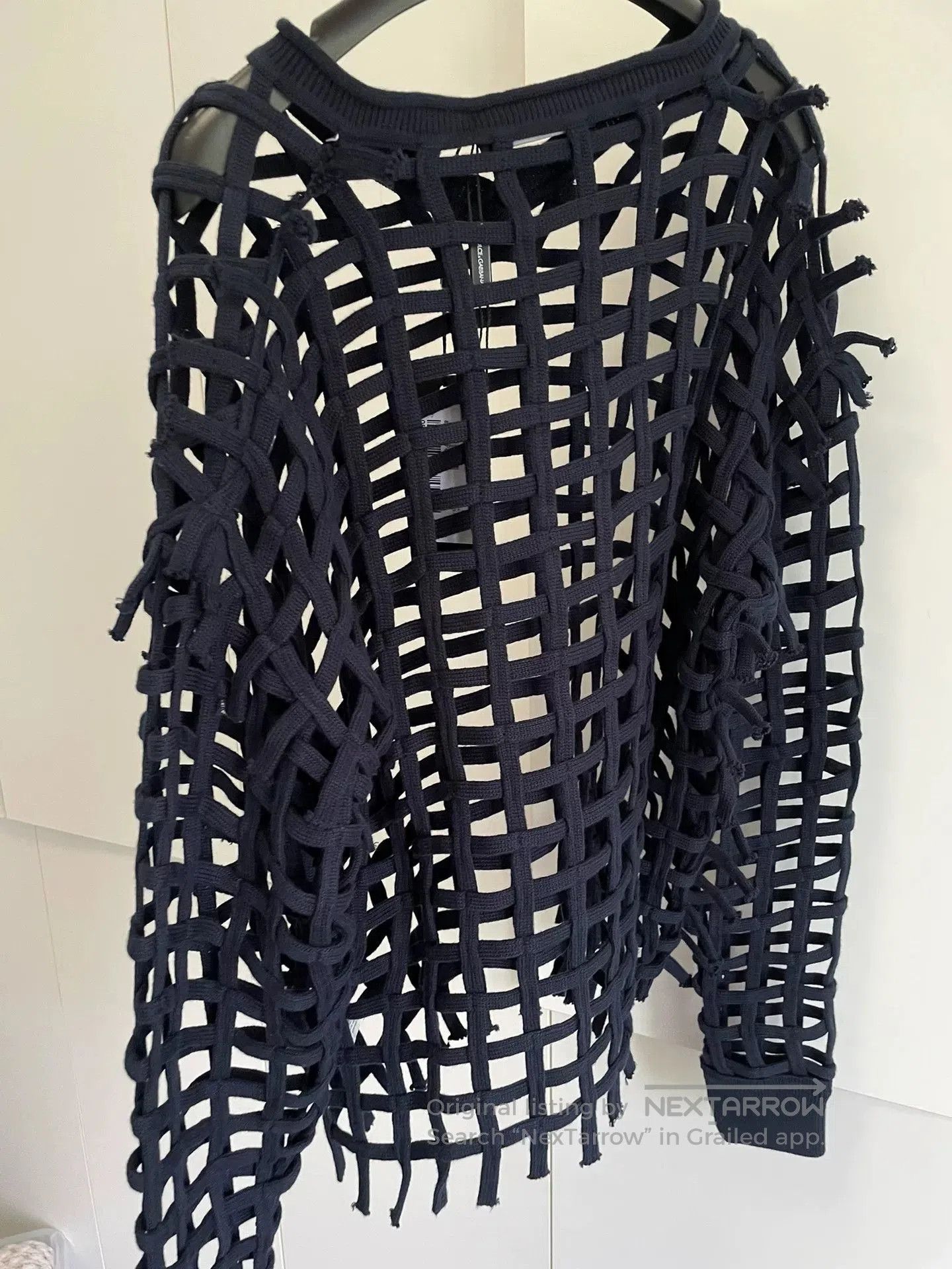 Dolce & Gabbana Dolce & Gabbana Fishnet Sweater. Size S / US 4 / IT 40 - 7 Thumbnail