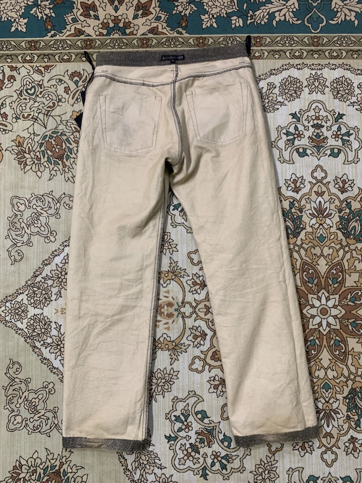 Japanese Brand VINTAGE AMORE PURO SKIN FLARE JEANS Size US 30 / EU 46 - 12 Thumbnail