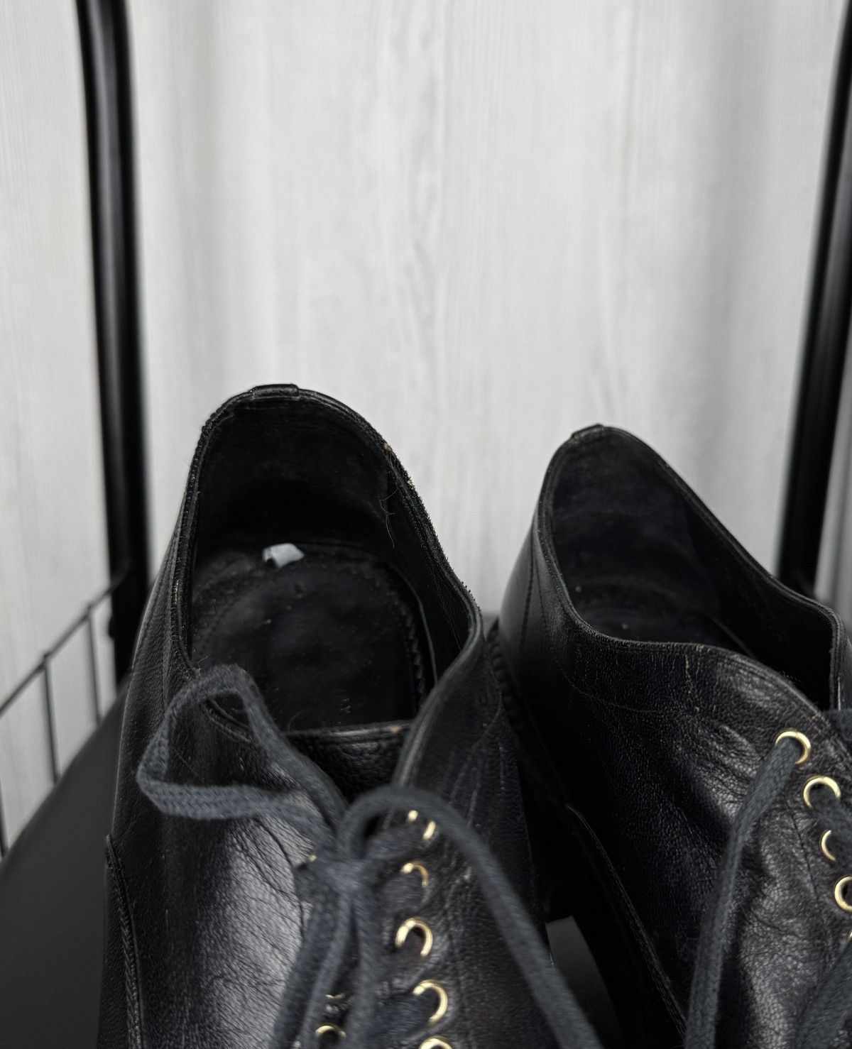 Chanel CHANEL 'CC' Logo Utah Eagle Oxford Vintage Shoes size 39C Size US 8 / IT 38 - 22 Thumbnail