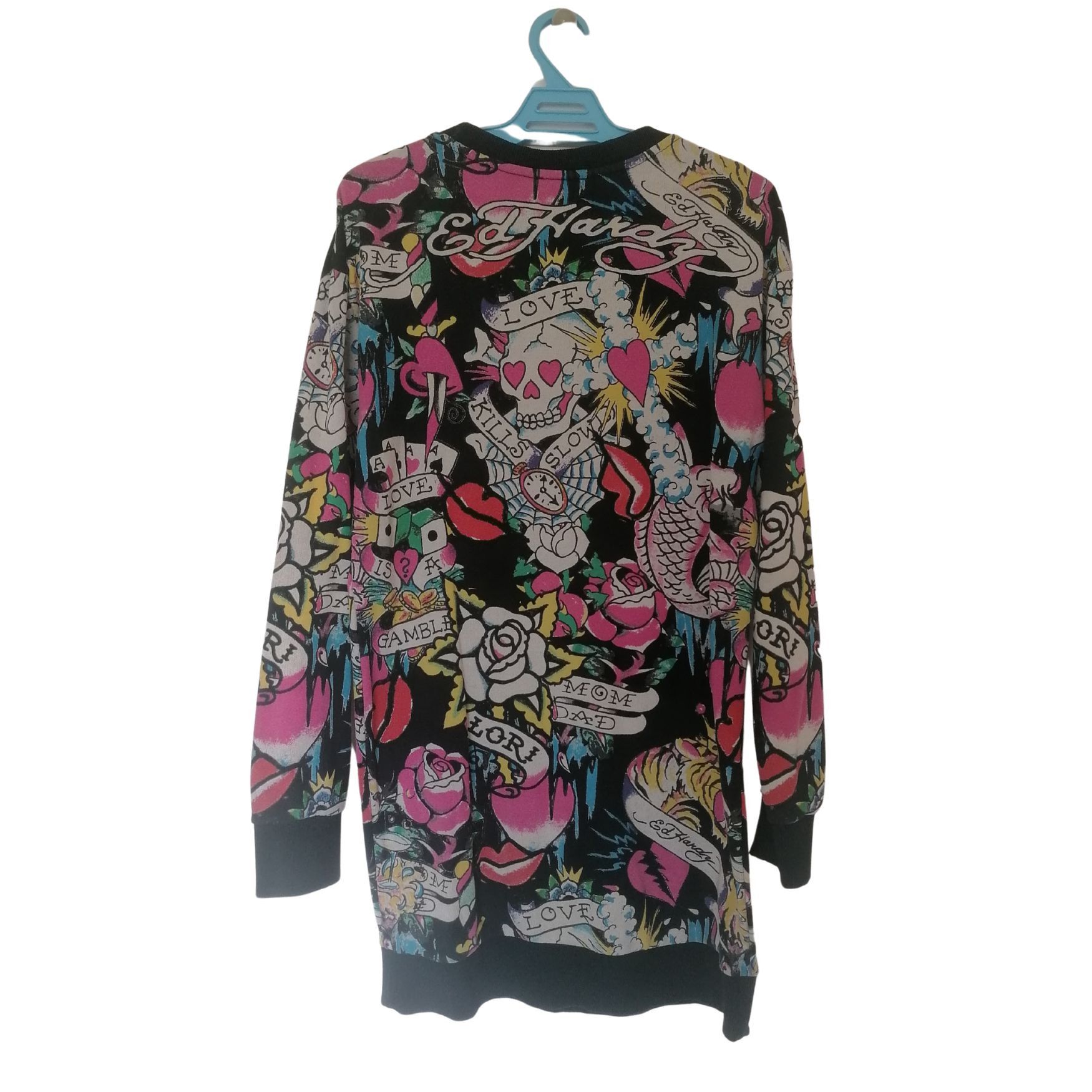 Ed Hardy astonishing rare punk style dress Size S / US 4 / IT 40 - 9 Thumbnail