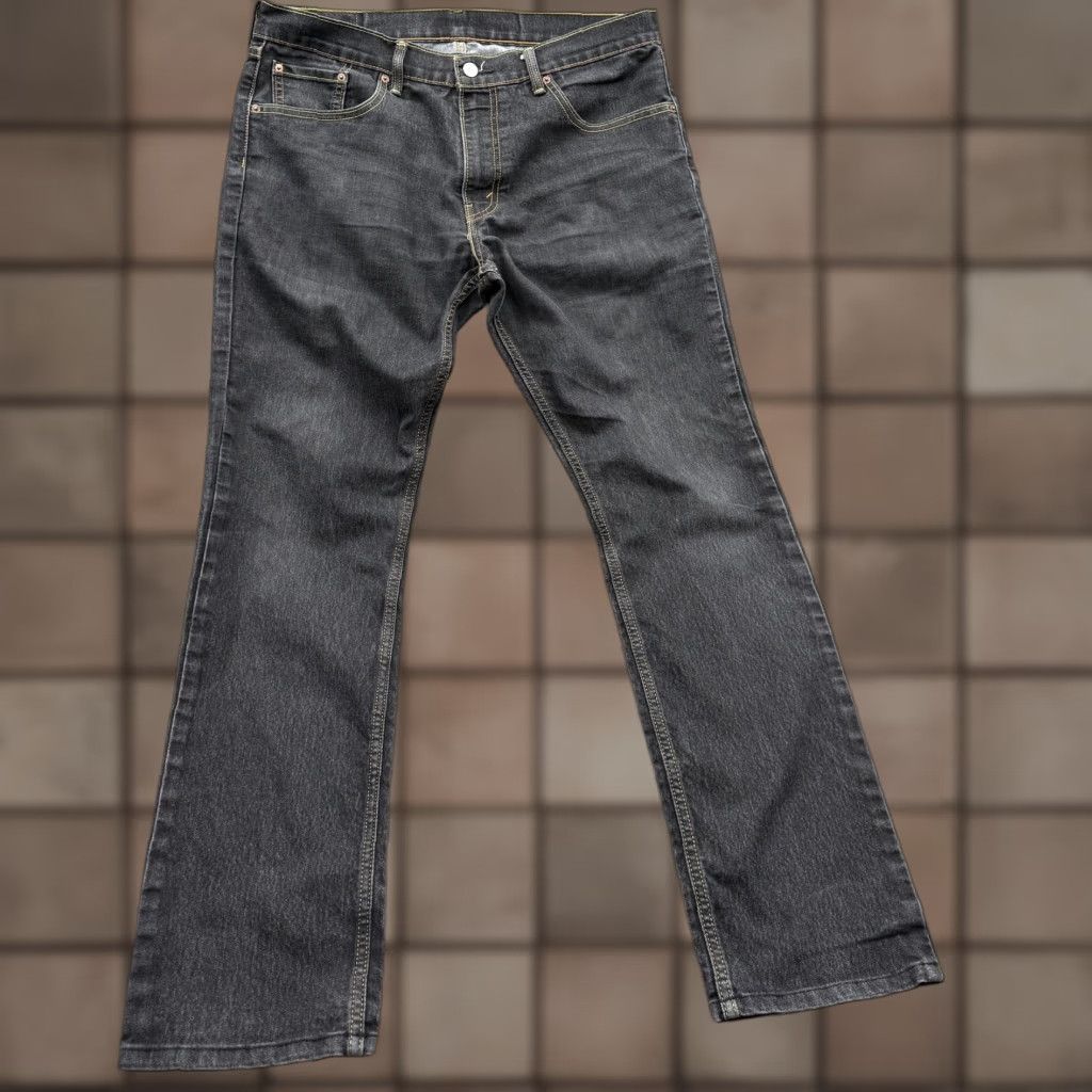 Levi's Levi's Jeans Mens 36x34 Denim Zip Fly Straight Leg 5-Pocket Blue Regular Inferior Detail 65504 Size US 36 / EU 52 - 1 Thumbnail