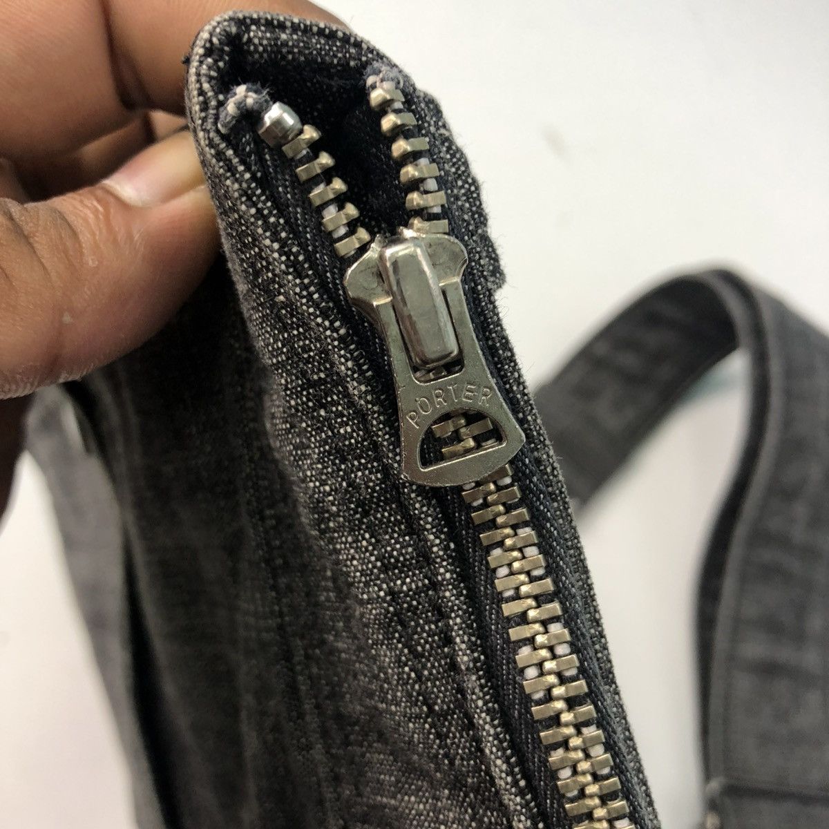 Porter ‼️YES‼️ PORTER DENIME CROSSBODY SLING BAG Size ONE SIZE - 6 Thumbnail