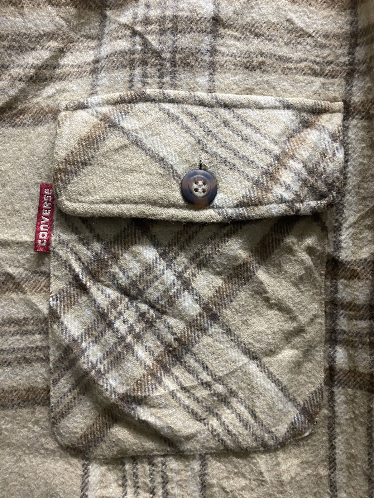Converse × Vintage Converse Flannel Jacket retro Size US XXL / EU 58 / 5 - 3 Thumbnail