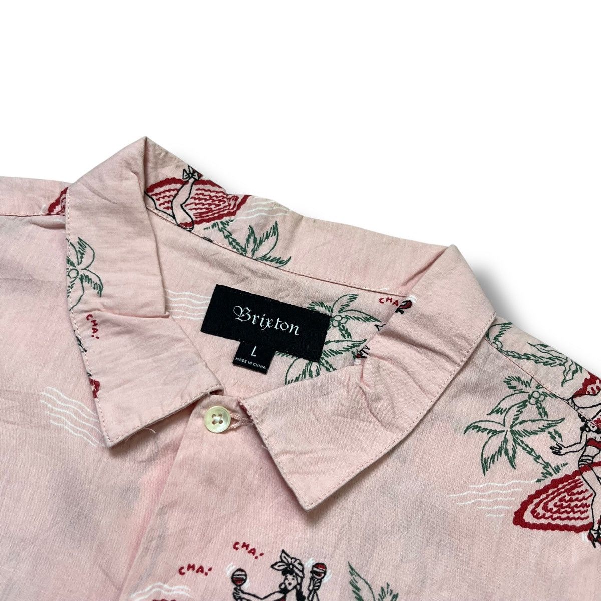Brixton Brixton full print short sleeve button ups shirt Size US L / EU 52-54 / 3 - 2 Thumbnail