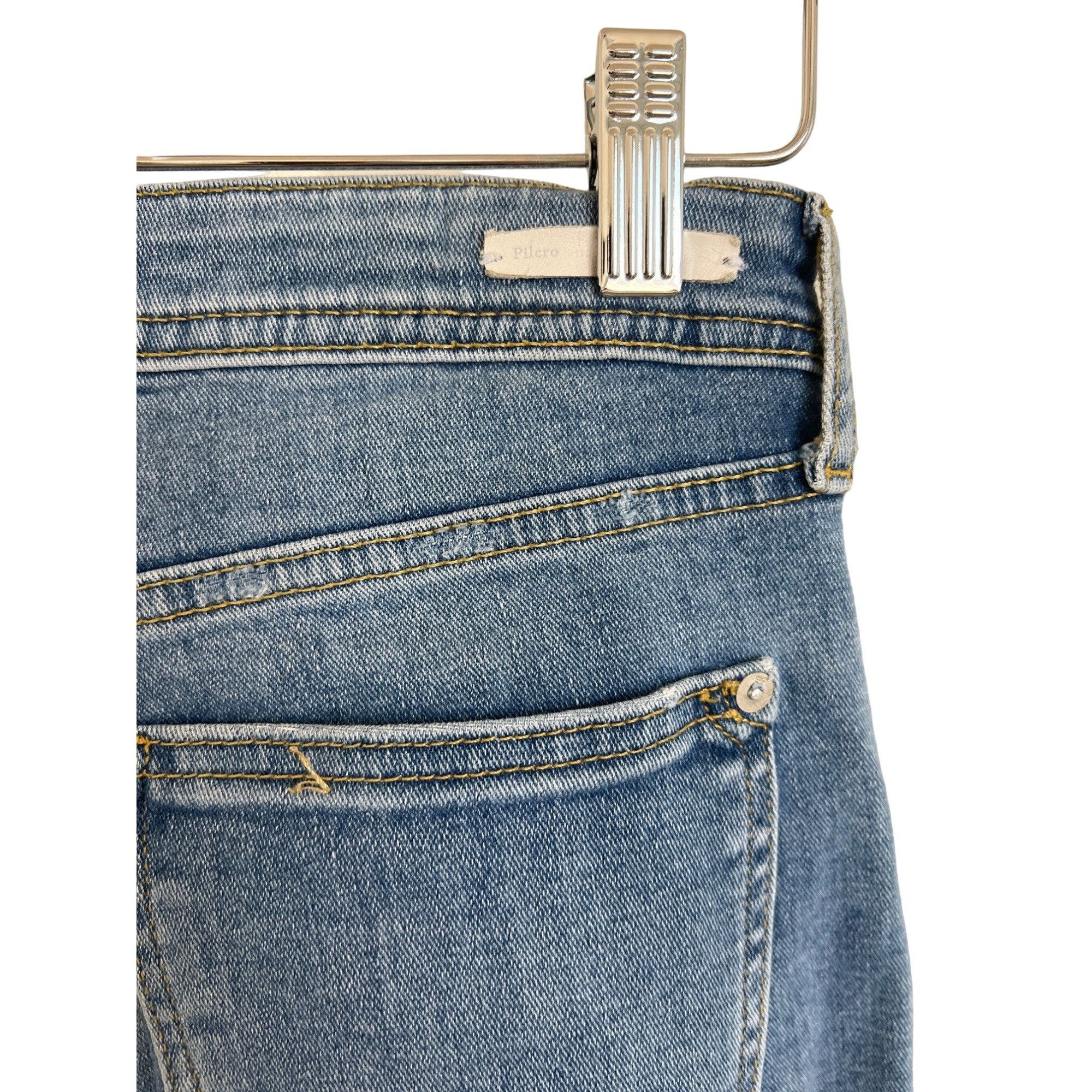 Anthropologie Pilcro & The Letterpress Mid-Rise Slim Boyfriend Jeans Size 25" / US 0 / IT 36 - 9 Thumbnail