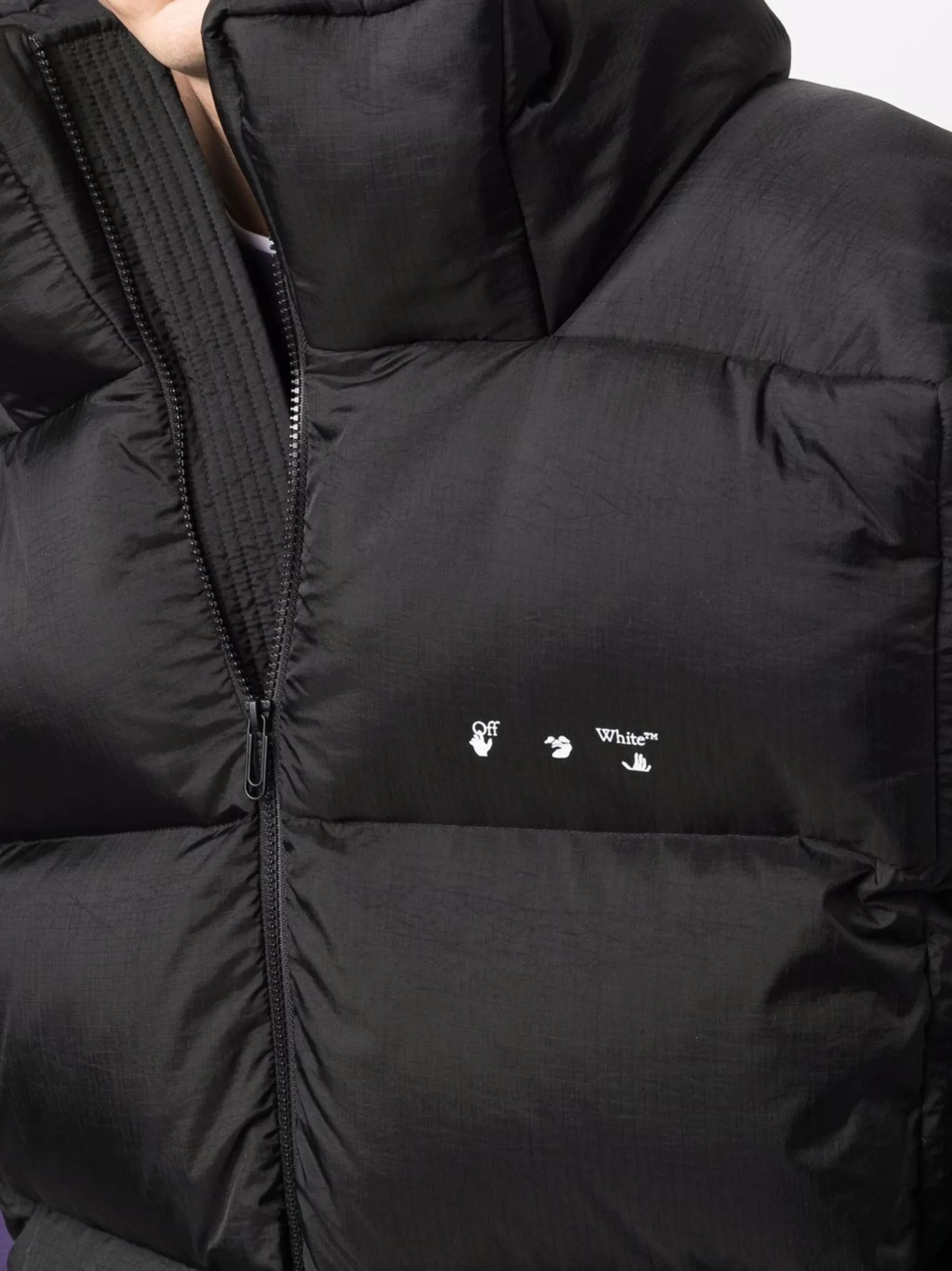 Off-White o1y0225 Shell Vest in Black Size US M / EU 48-50 / 2 - 2 Thumbnail