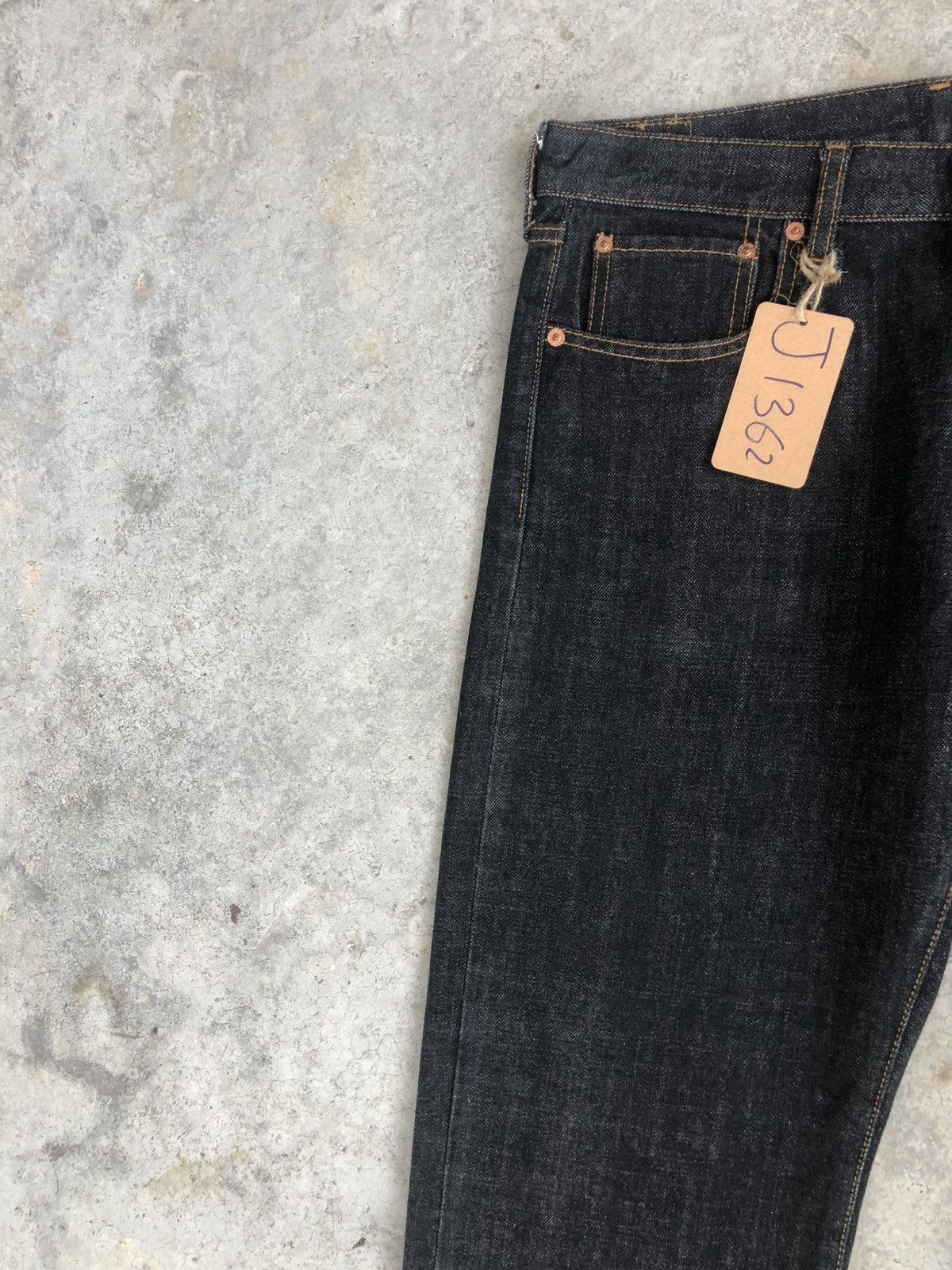 Japanese Brand Bobson Chesking Straight Cut Size US 33 - 3 Thumbnail
