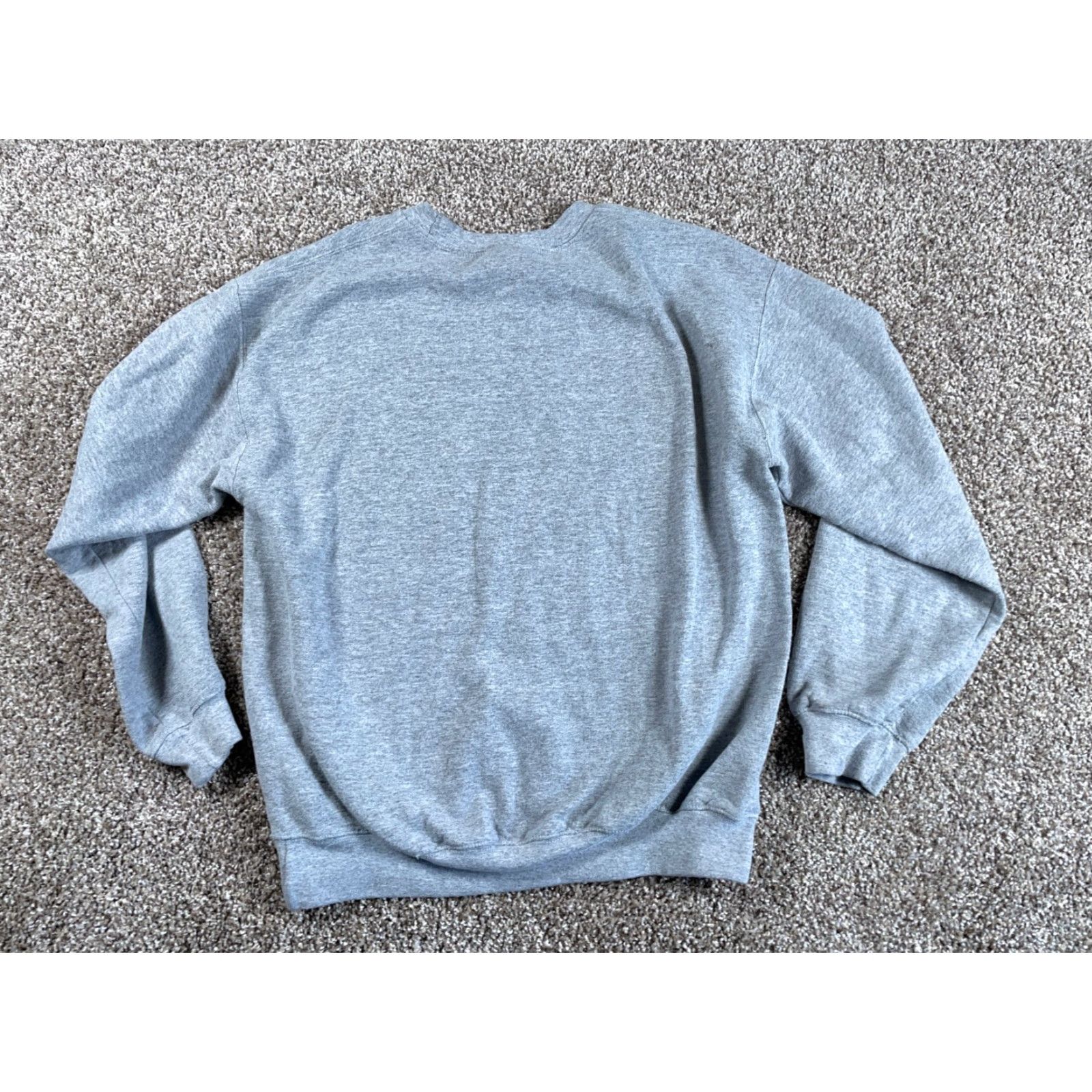 Gildan Gildan Sweatshirt Adult Medium Gray Crewneck 50/50 Breckenridge Colorado Arc Print Graphic Mens Size US M / EU 48-50 / 2 - 3 Thumbnail