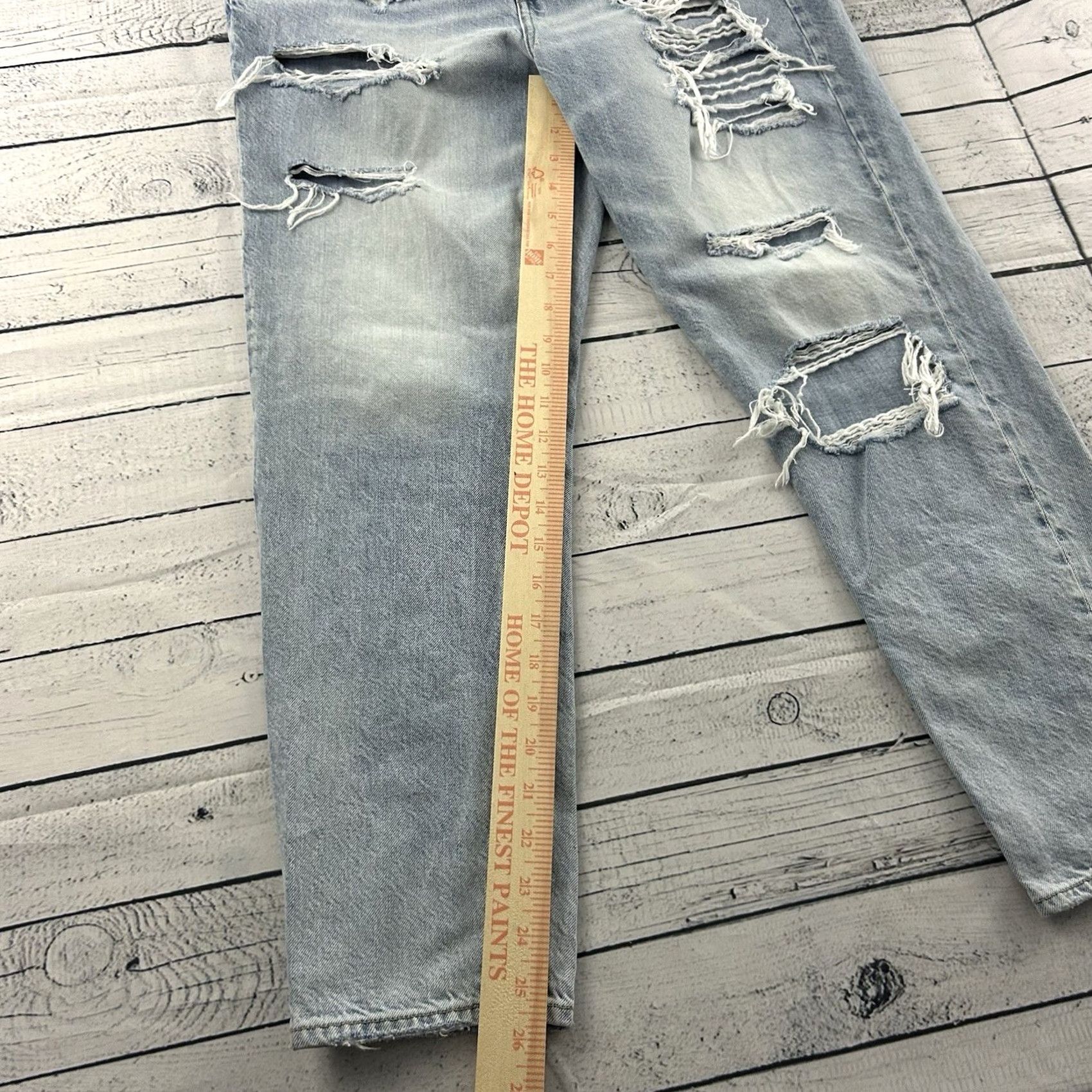 Pacsun PacSun Jeans Women's 26 Blue Button Fly High Rise Straight Denim Medium Wash Jeans Women 26 Blue Pacific Sun Jeans? Size 26" / US 2 / IT 38 - 2 Thumbnail