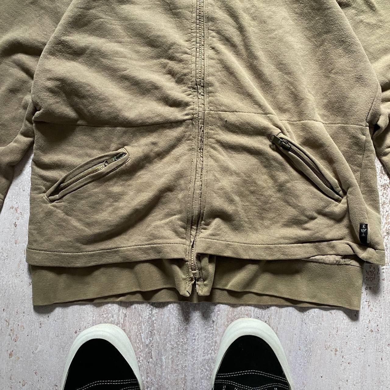 Emporio Armani VINTAGE Y2K EMPORIO ARMANI RARE ARCHIVE ZIP HOODIE 149 Size US M / EU 48-50 / 2 - 6 Thumbnail