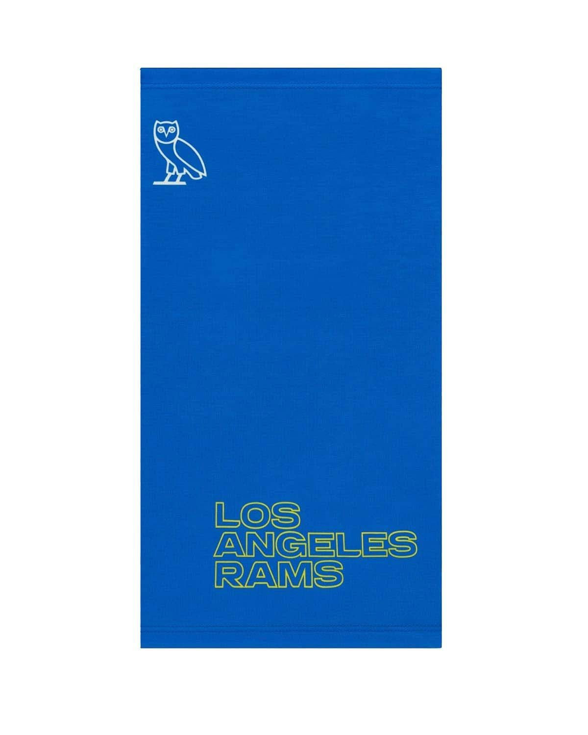 NFL × October's Very Own OVO x NFL Los Angeles Rams Neck Gaiter - new with tags RARE Size ONE SIZE - 2 Thumbnail