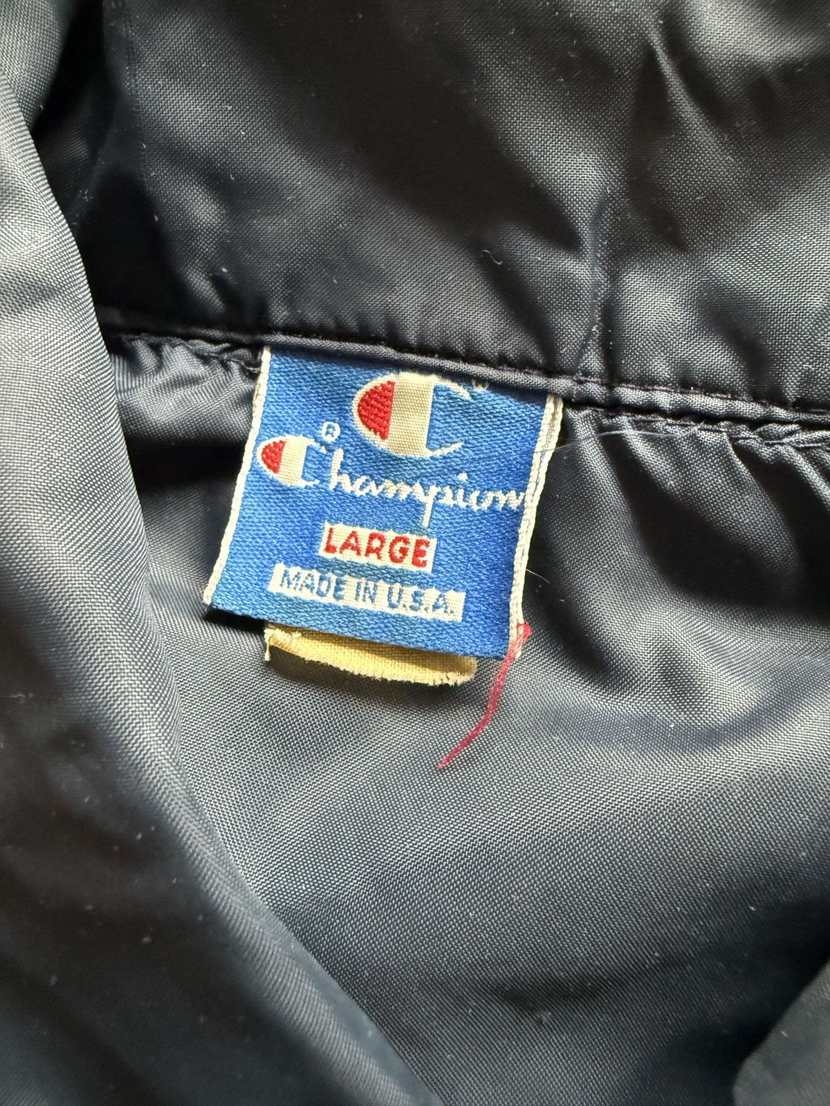 Champion Vintage 80s Notre Dame Champion Windbreaker Coaches Jacket Size US L / EU 52-54 / 3 - 2 Thumbnail