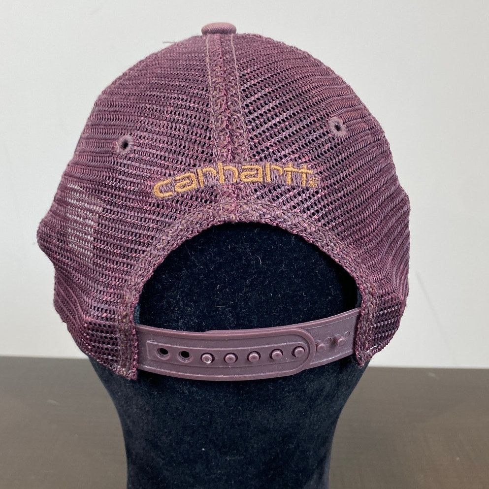 Carhartt Carhartt Mesh Trucker Snapback Adjustable Hat O/S Size ONE SIZE - 5 Thumbnail