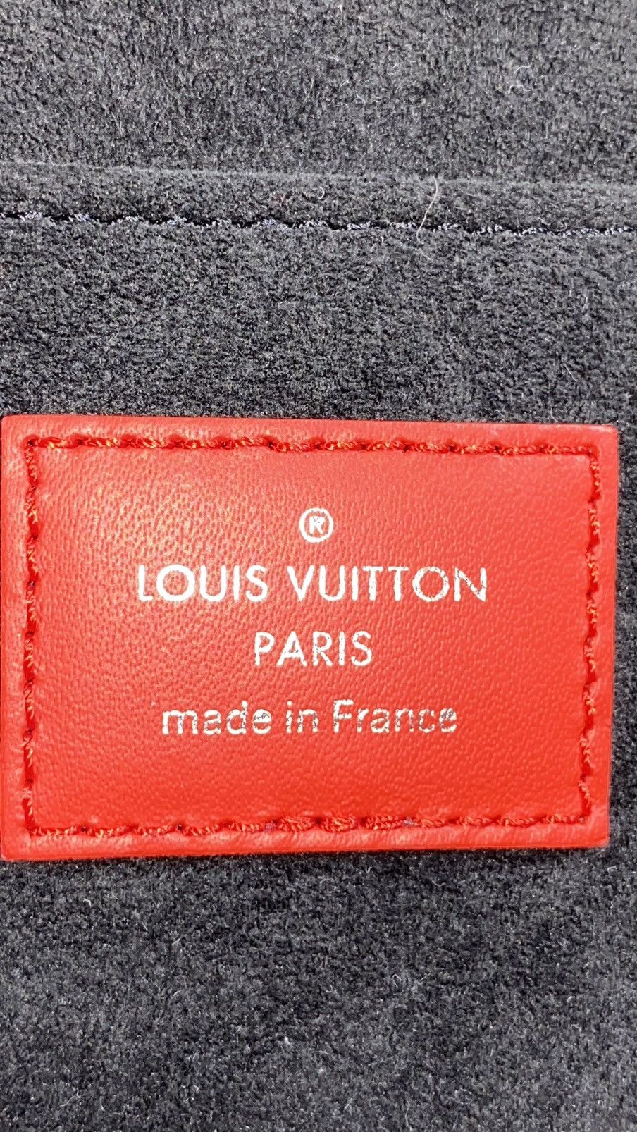 Louis Vuitton × Supreme Louis Vuitton X Supreme Pochette Red Jour EPI Leather Bag Size ONE SIZE - 8 Thumbnail
