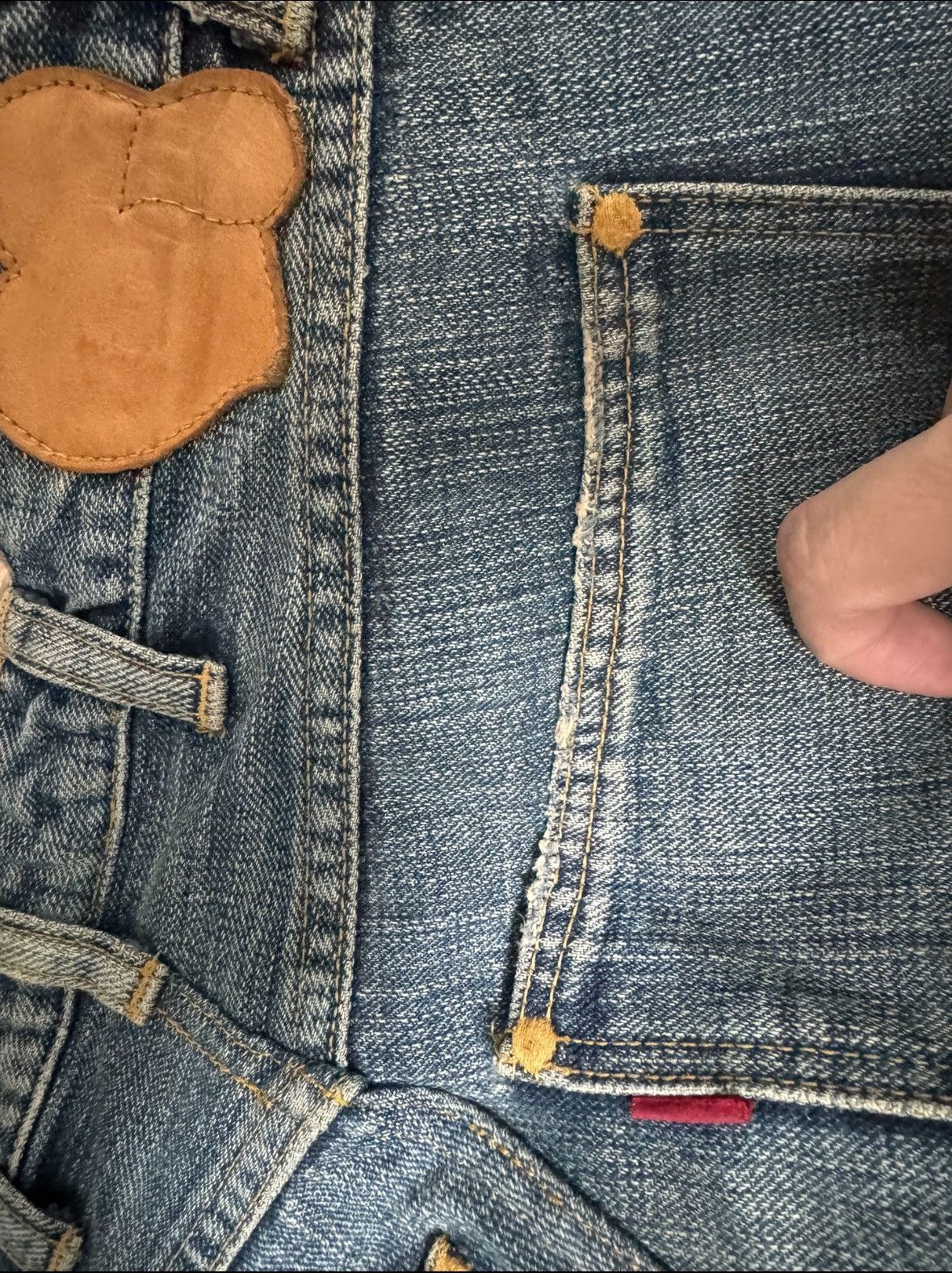 Number (N)ine Number (n)ine aw04 denim jeans Size US 32 / EU 48 - 4 Thumbnail