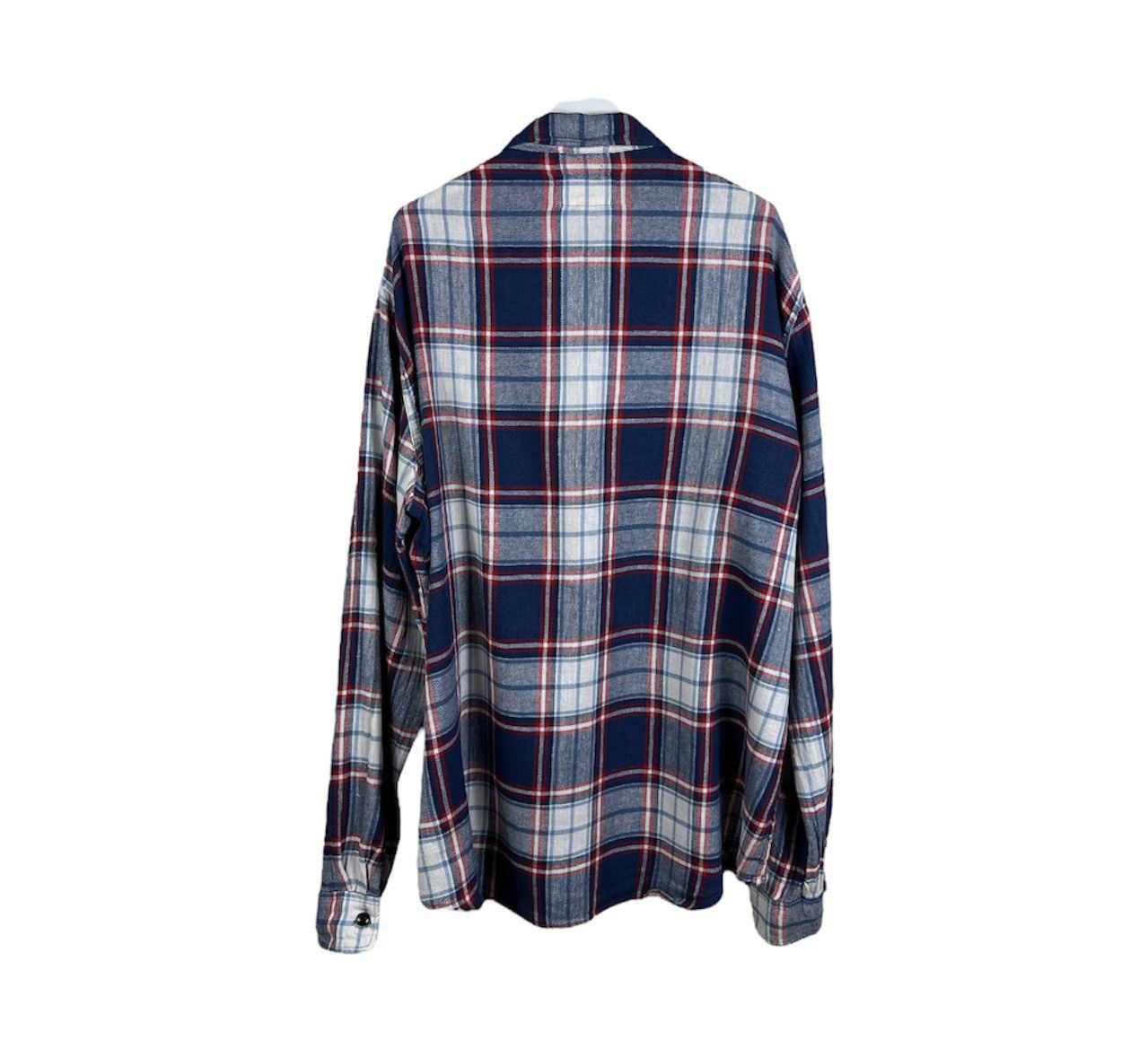 Denim & Supply Ralph Lauren × Flannel × Ralph Lauren Ralph Lauren denim& supply linen flannel checked plaid shirt Size US XL / EU 56 / 4 - 2 Thumbnail