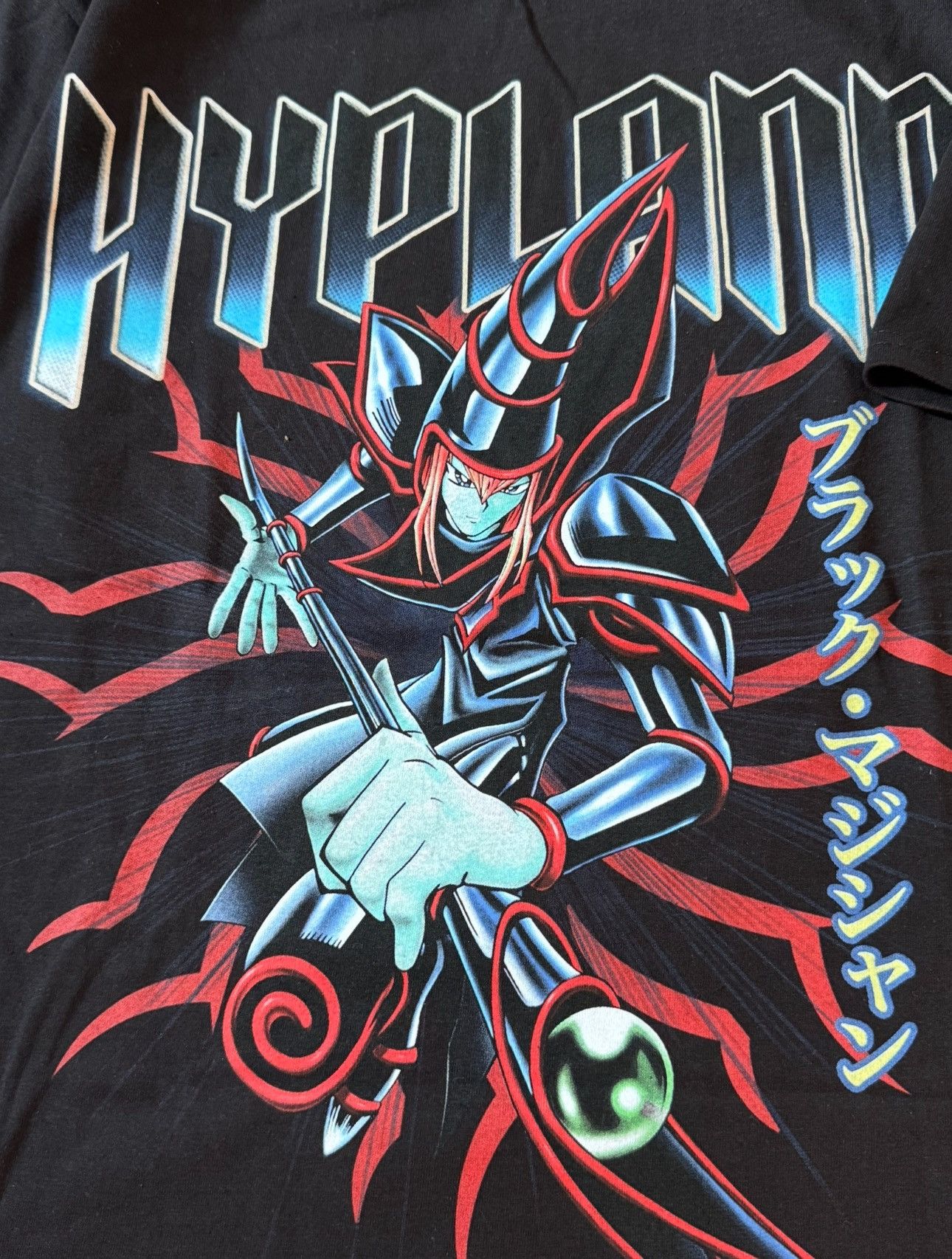 Anime × Japanese Brand × Vintage Yugioh - Black magician Hypland T Shirt Size US L / EU 52-54 / 3 - 3 Thumbnail