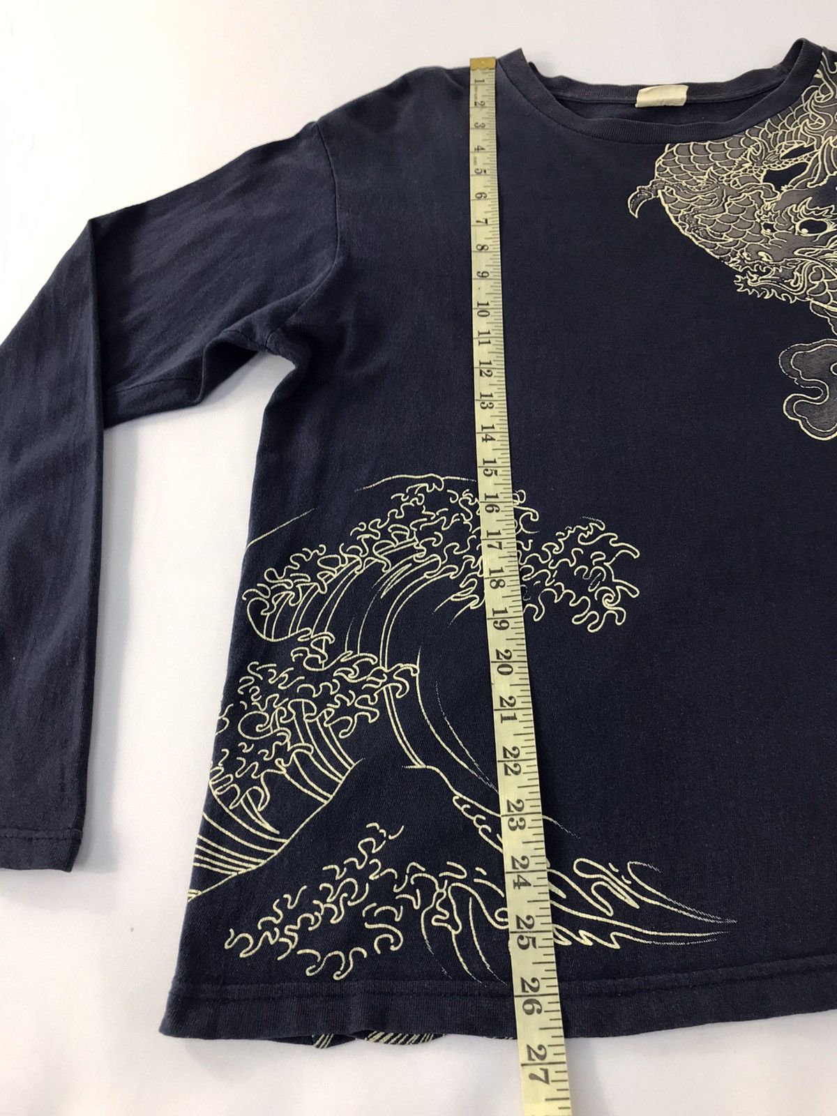 Japanese Brand Vtg Space Opera Faded Colour Big Logo Dragon Long Sleeve Size US L / EU 52-54 / 3 - 10 Thumbnail