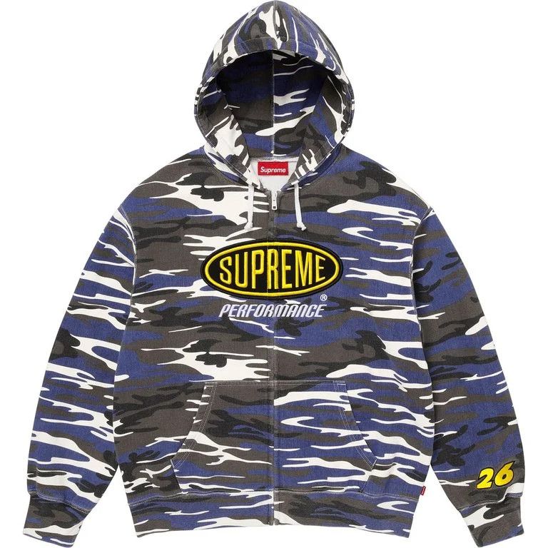Supreme Performance Zip Up Hooded Sweatshirt Size US L / EU 52-54 / 3 - 1 Preview