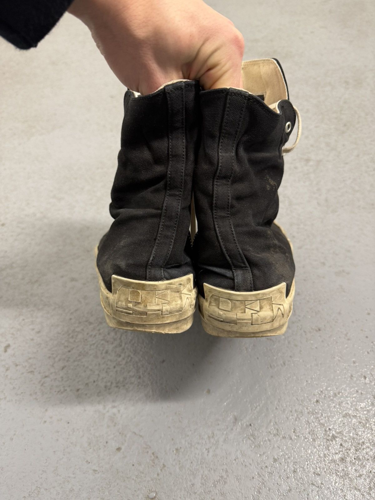 Rick Owens Drkshdw Rick Owens Drkshdw Ramones Size US 13 / EU 46 - 7 Thumbnail