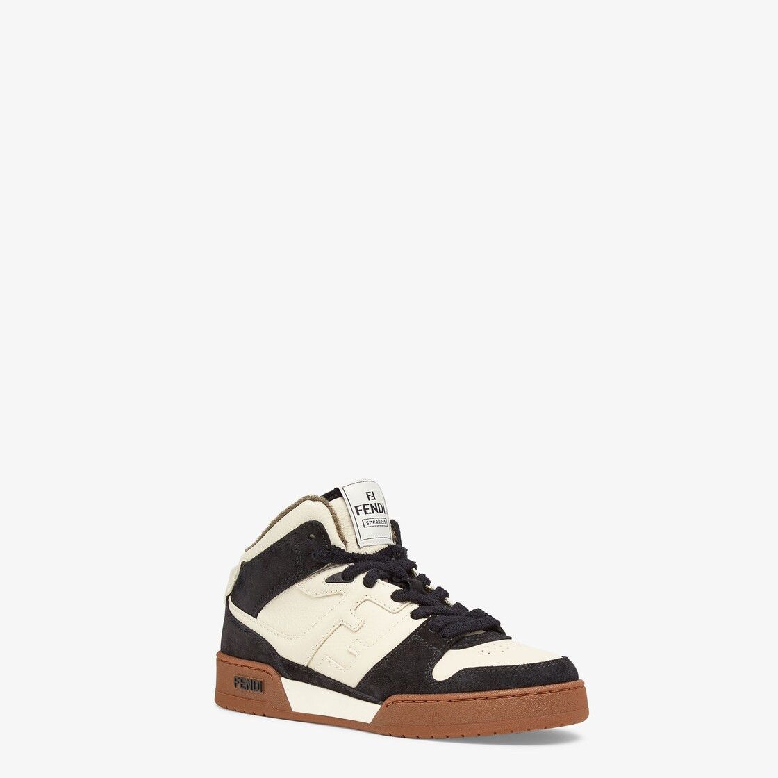 Fendi o1s1wg110125 Sneaker in Black & White Size US 5.5 / EU 38 - 1 Thumbnail