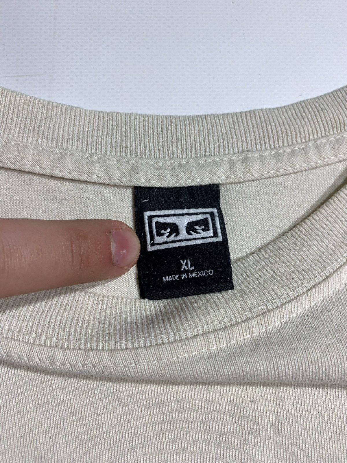 Obey Obey Clothing LIFESTYLE - LANG HAUS MUSIK - Sweatshirt beige Size US XL / EU 56 / 4 - 5 Thumbnail