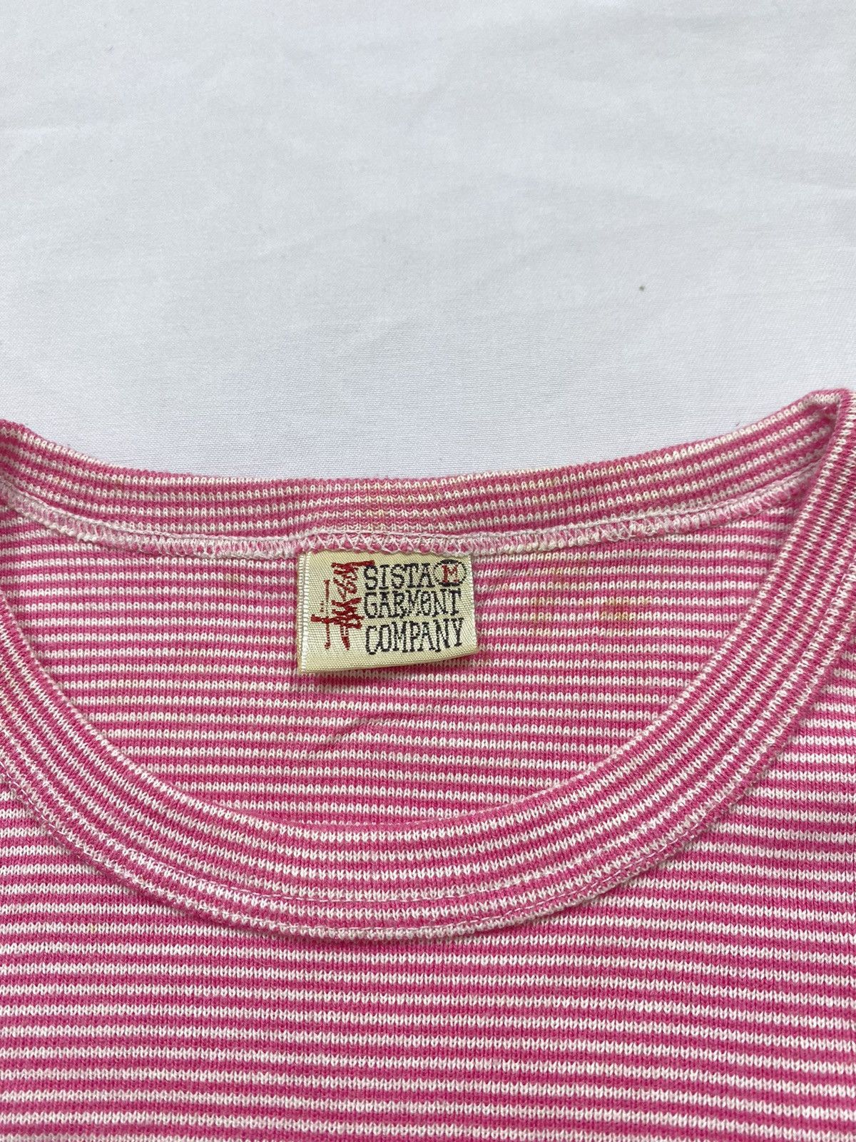 Stussy Vintage Stussy Stripe Sista Tshirt Size US S / EU 44-46 / 1 - 4 Thumbnail