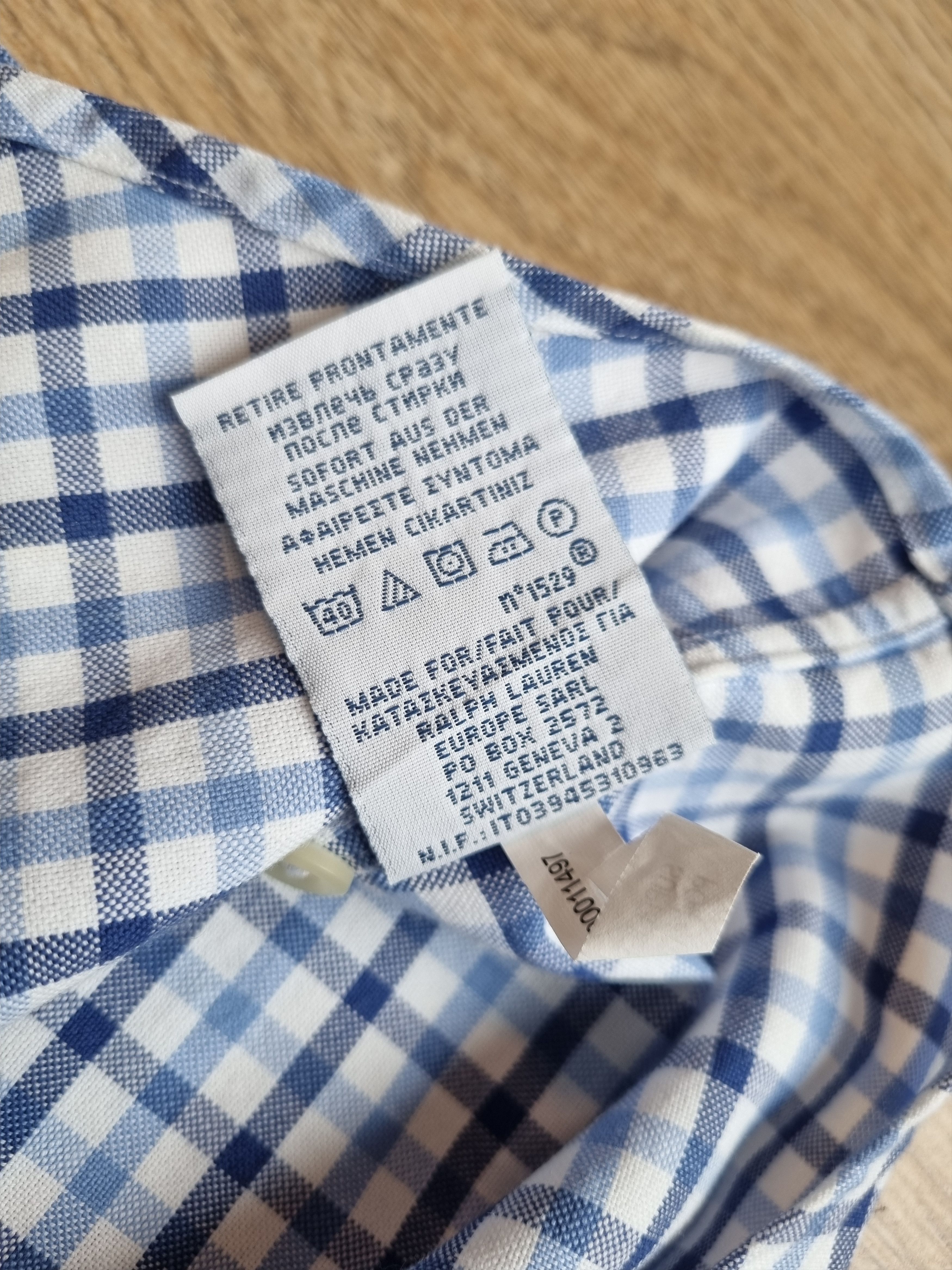 Polo Ralph Lauren Polo Ralph Lauren checked shirt Size US M / EU 48-50 / 2 - 6 Thumbnail