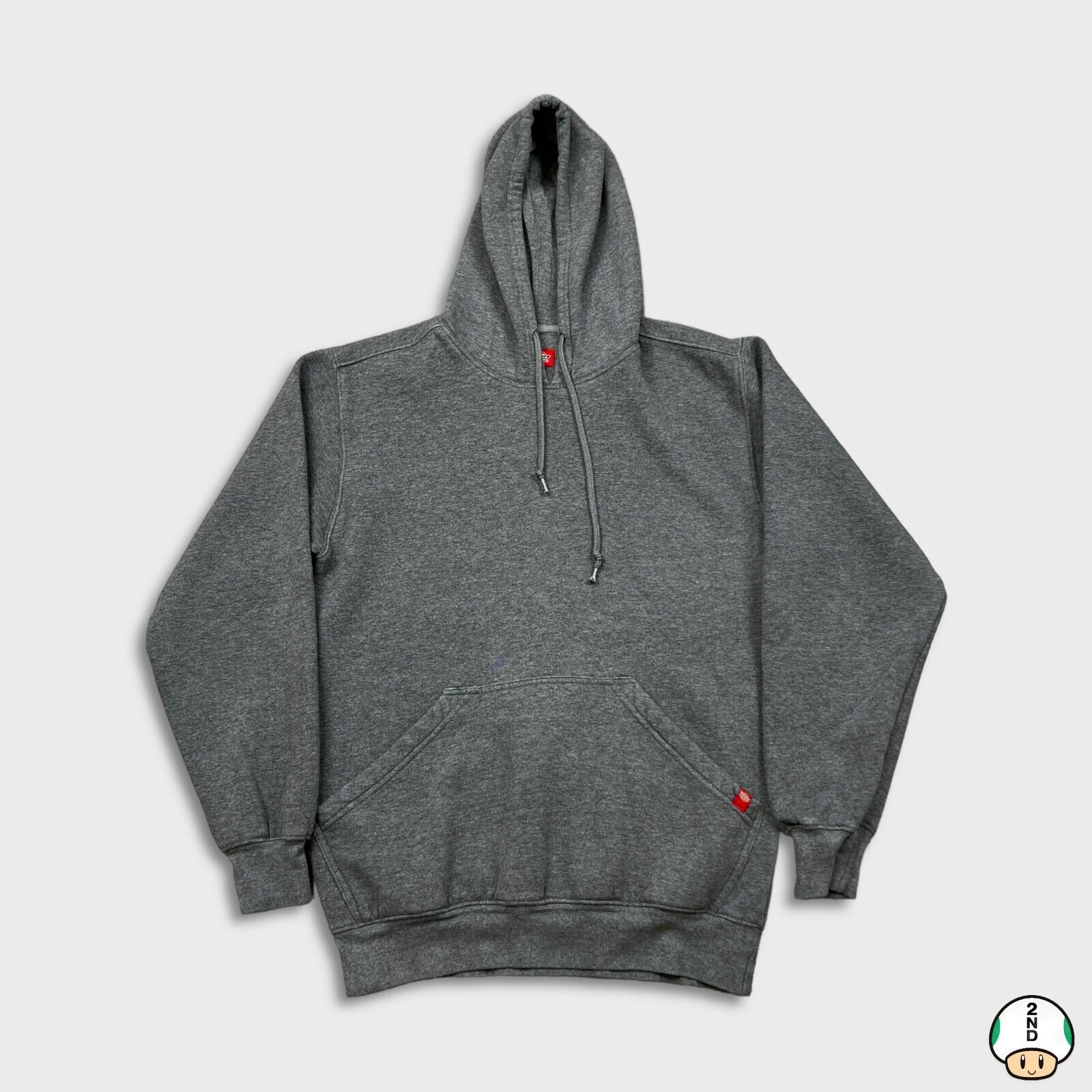 Dickies × Vintage Dickies Hoodie Small Gray Classic Workwear Pullover Hooded Size US S / EU 44-46 / 1 - 1 Thumbnail