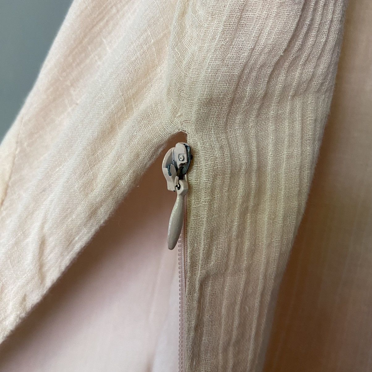 Isabel Marant Isabel Marant Peach Pleated Cap Sleeve Blouse Size S / US 4 / IT 40 - 9 Thumbnail