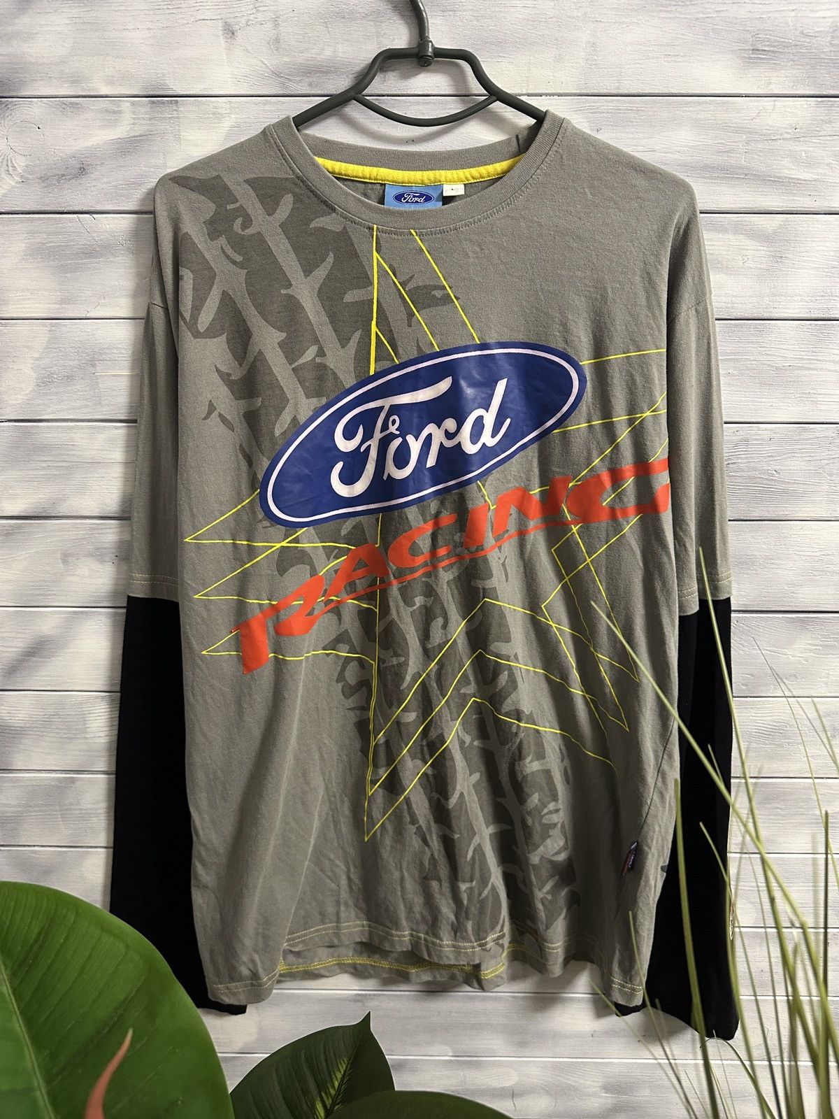 Ford Rare Vintage Ford Racing Long-Sleeve Moto Size US L / EU 52-54 / 3 - 1 Thumbnail