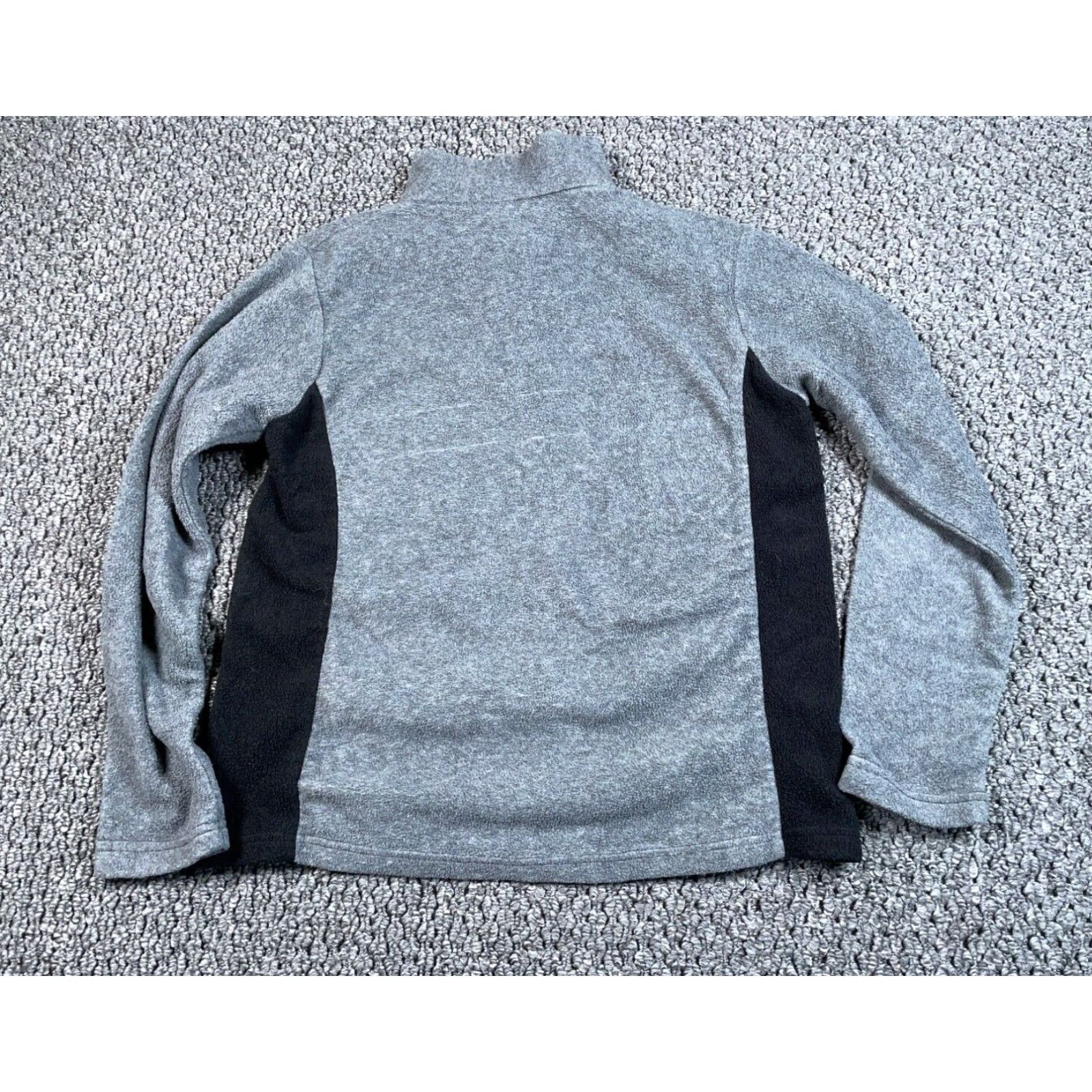 Vintage VTG Ski-Doo 1/4 Zip Fleece Pullover Women's Medium Gray Lightweight 90s Sno Gear Size M / US 6-8 / IT 42-44 - 2 Thumbnail