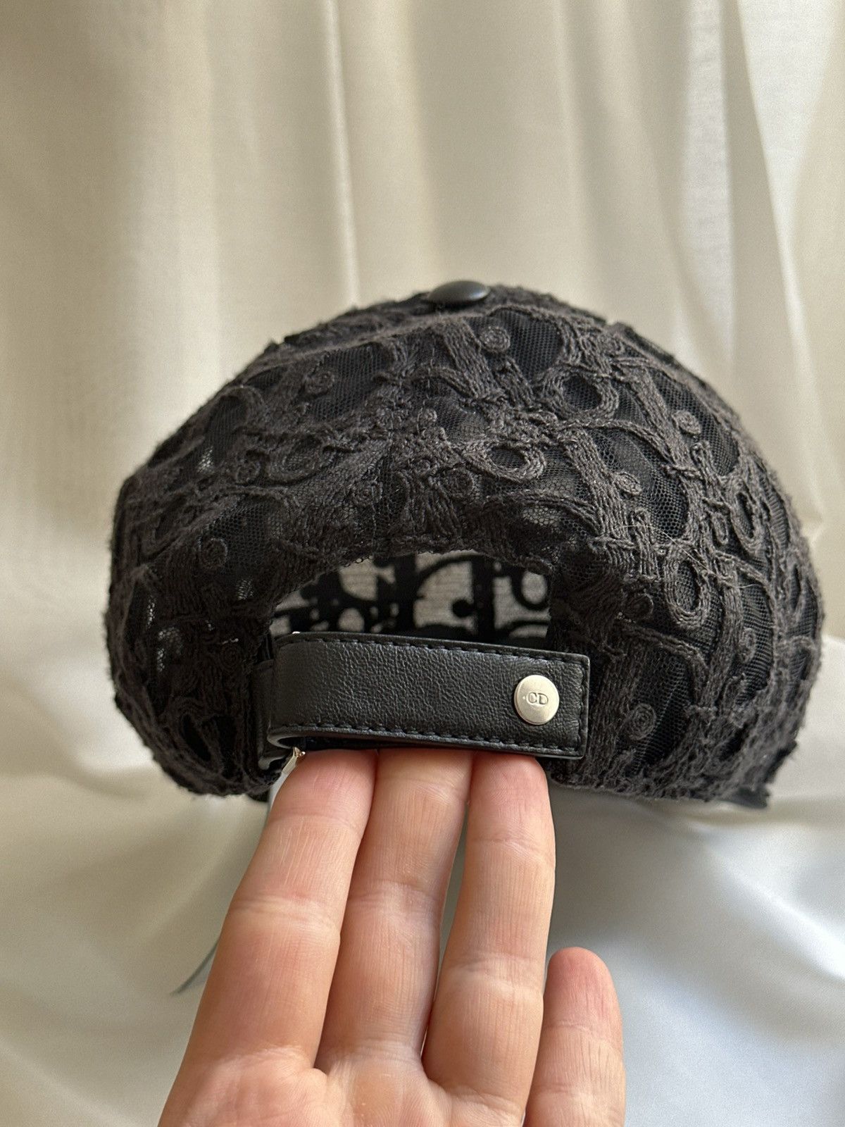 Dior Christian Dior Baseball Cap Oblique Technical Tulle Medium Size ONE SIZE - 3 Thumbnail