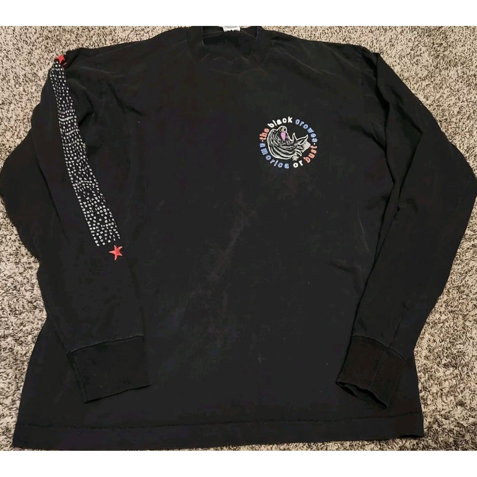 Vintage VINTAGE The Crow Tour Shirt Large 90s 1994 Mens Size US L / EU 52-54 / 3 - 2 Thumbnail