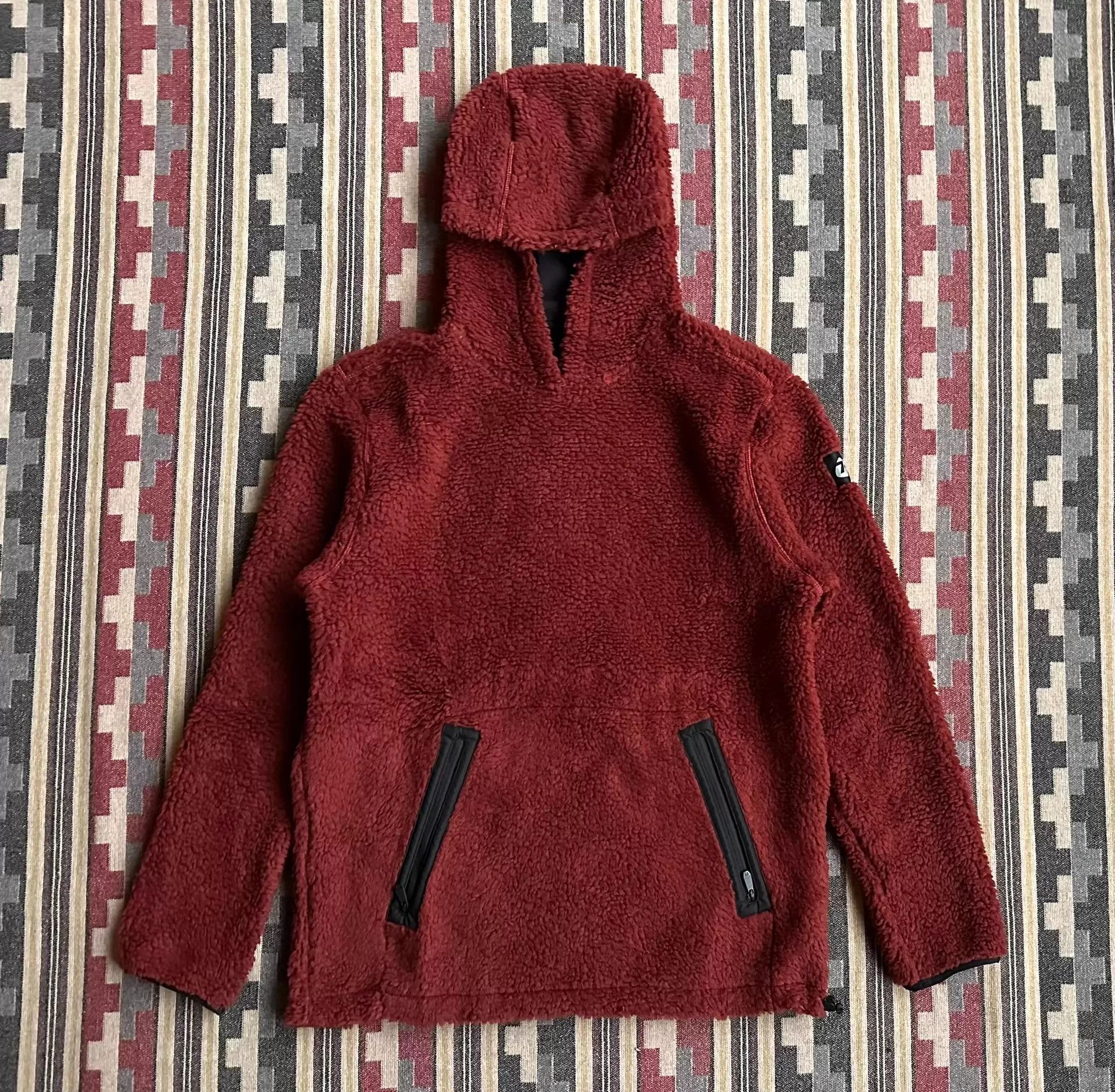 Burton Burton Mine77 Italian Sherpa Hoodie M Jake Burton Size US M / EU 48-50 / 2 - 1 Thumbnail