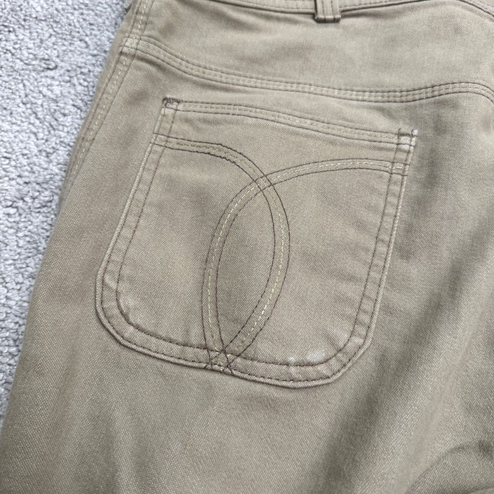 Levi's VINTAGE Levi's Pants Khaki Chino Brown Straight Men 36x26 80s Comfort Classic Size US 36 / EU 52 - 6 Thumbnail