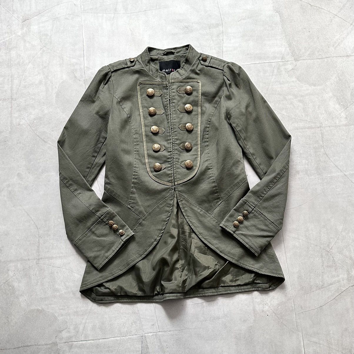 Hysteric Glamour × Undercover 00s Napoleon Military Jacket Vintage Coat PPFM Balmain Vibe Size M / US 6-8 / IT 42-44 - 1 Thumbnail
