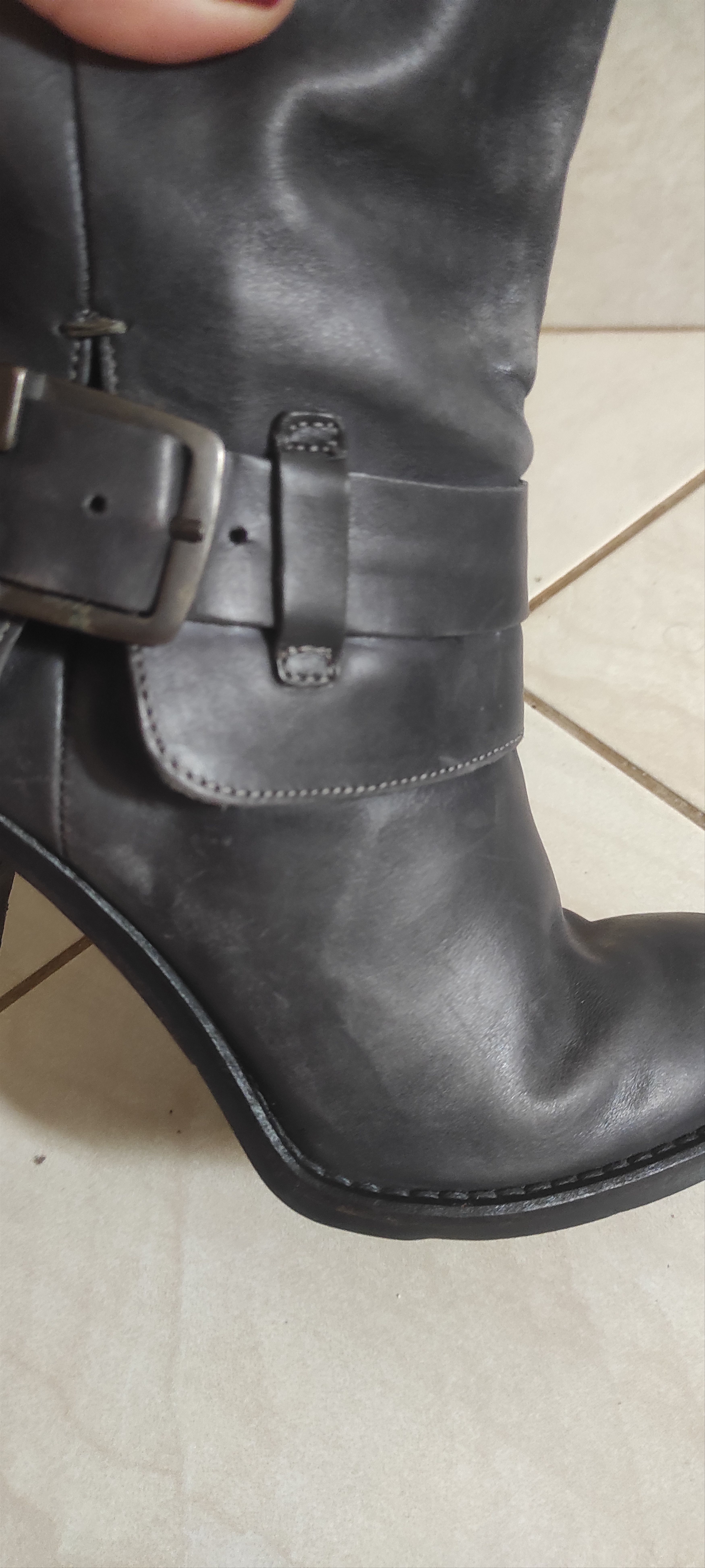 G-Star G Star Raw Footwear Leather Knee High Boot Made Italy Size US 6 / IT 36 - 4 Thumbnail