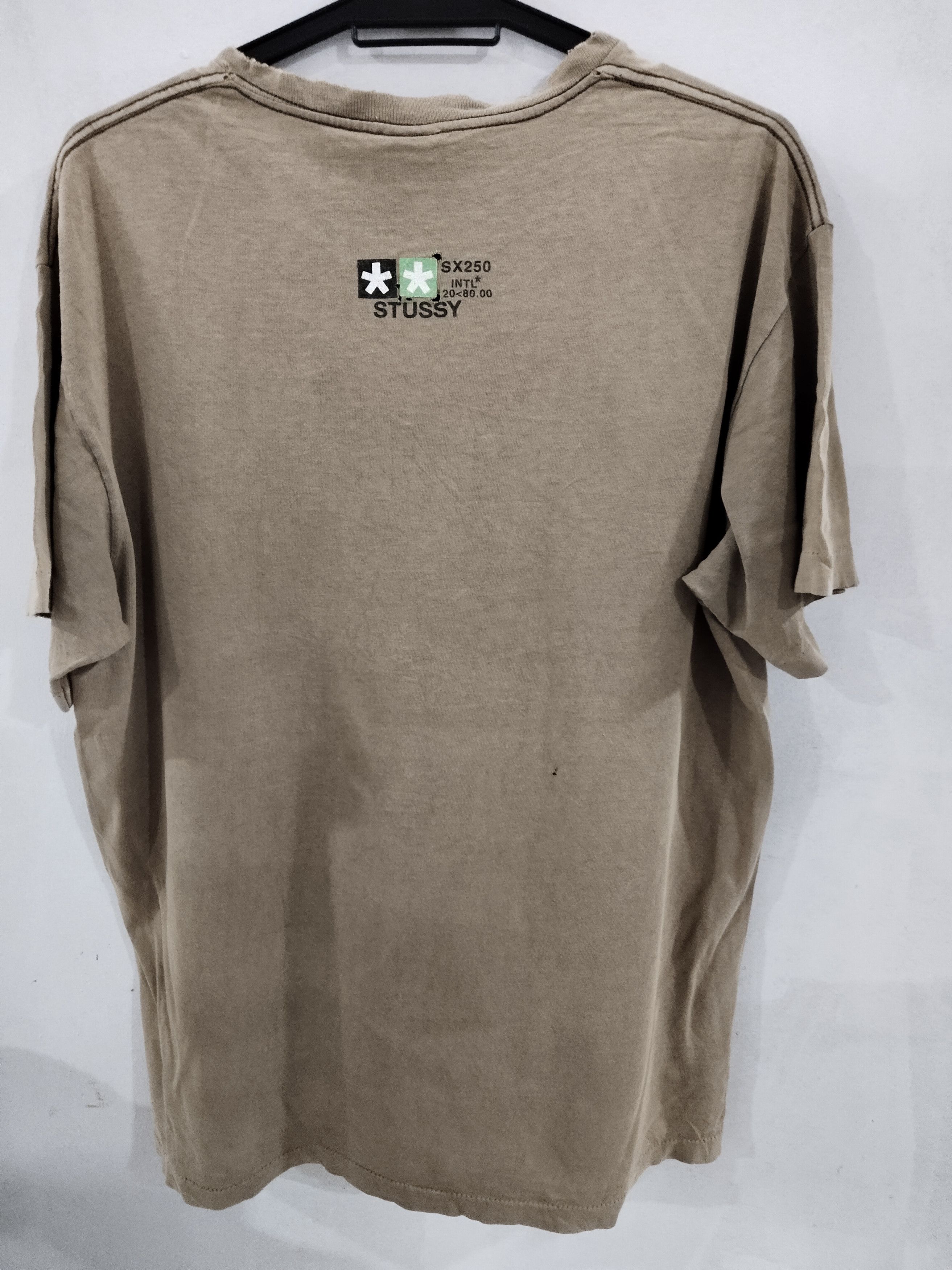 Stussy × Vintage Vintage Faded&Thrashed Stussy X Kawasaki Racing Tshirt Size US L / EU 52-54 / 3 - 6 Thumbnail