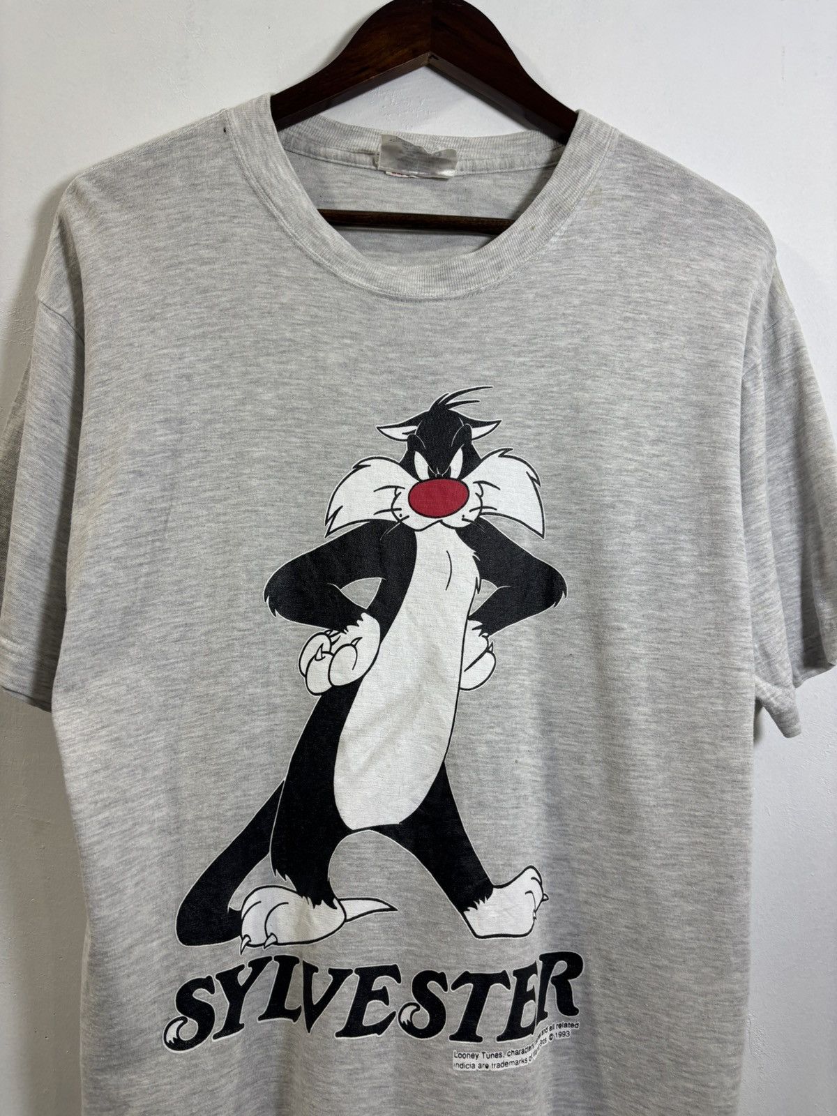 Vintage × Warner Bros Vintage 90’s Sylvester Tshirt Size US M / EU 48-50 / 2 - 2 Thumbnail