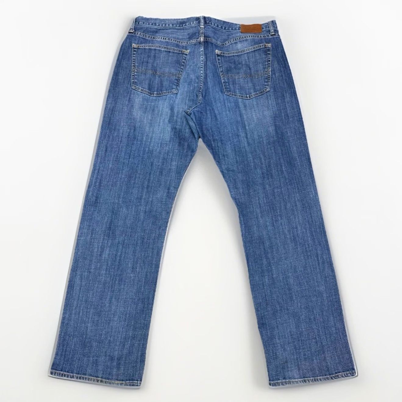 Lucky Brand Lucky Brand Men’s Jeans 181 Relaxed Straight 38x34 Blue Denim 5-Pocket Solid Mid Rise Jeans Mens Regular Blue Size US 38 / EU 54 - 3 Thumbnail