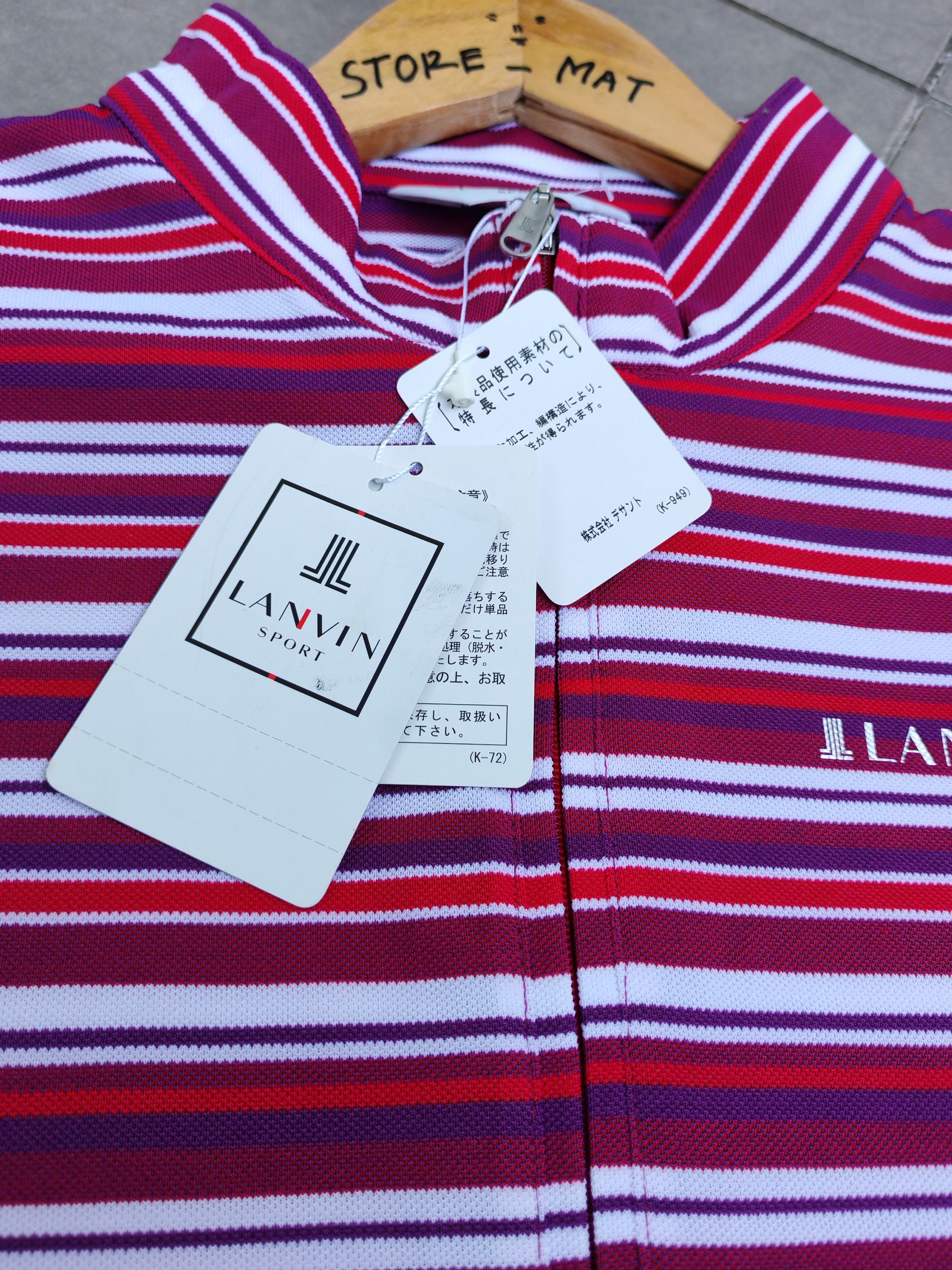 Japanese Brand × Lanvin ❤️‍🔥LANVIN SPORT ZIPPER SHIRT❤️‍🔥 Size US M / EU 48-50 / 2 - 2 Thumbnail