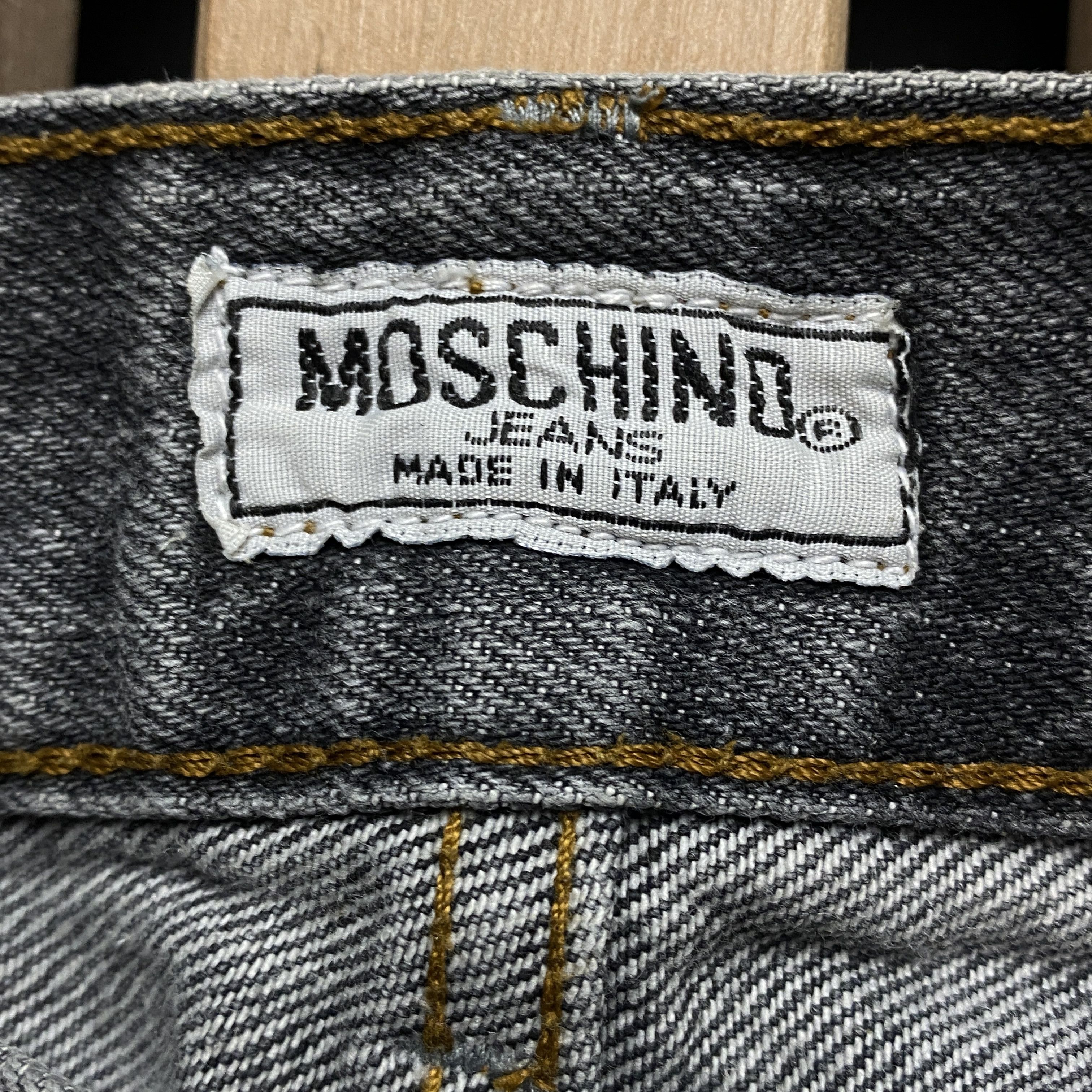 Moschino × Vintage Men’s Denim Jeans Pants Moschino Vintage Size 32 Gray Size US 32 / EU 48 - 7 Thumbnail