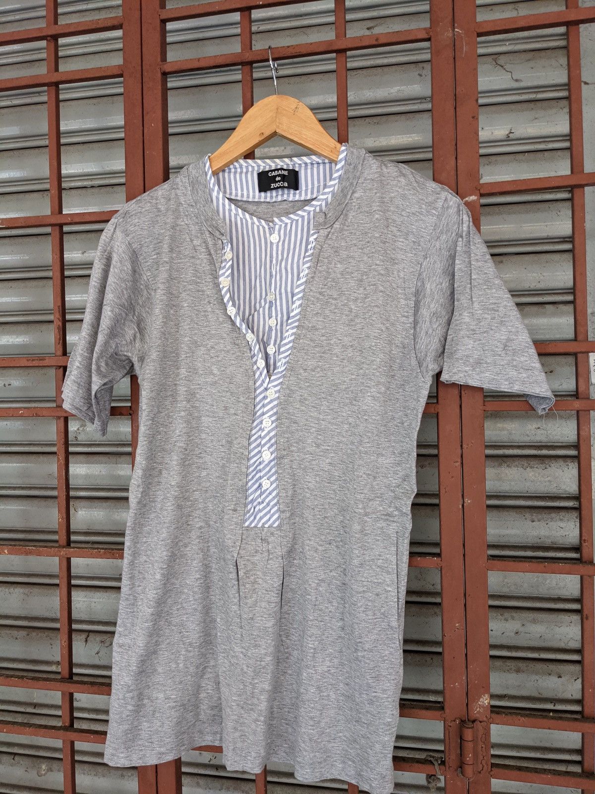 CABANE de ZUCCa CABANE DE ZUCCA DOUBLE NECK BUTTON Size S / US 4 / IT 40 - 4 Thumbnail