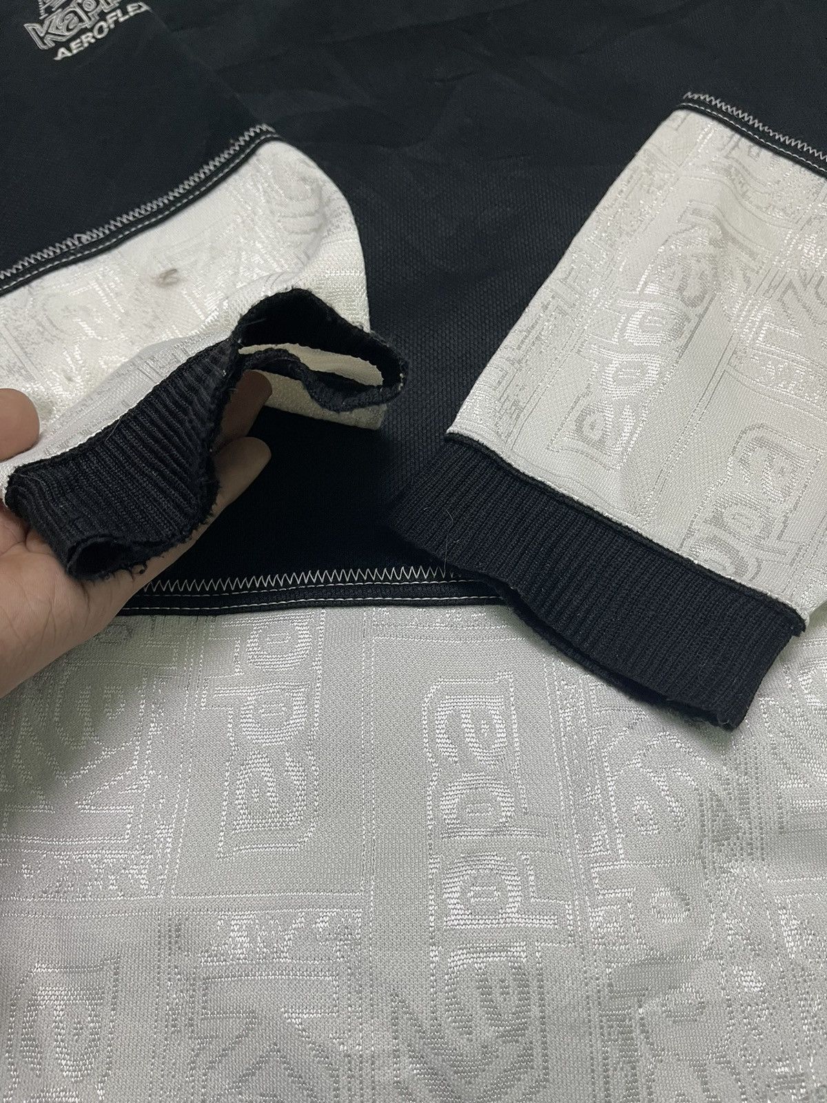 Japanese Brand × Kappa × Vintage 90s KAPPA ZIPPER JACKET FULLPRINT Size US L / EU 52-54 / 3 - 12 Thumbnail