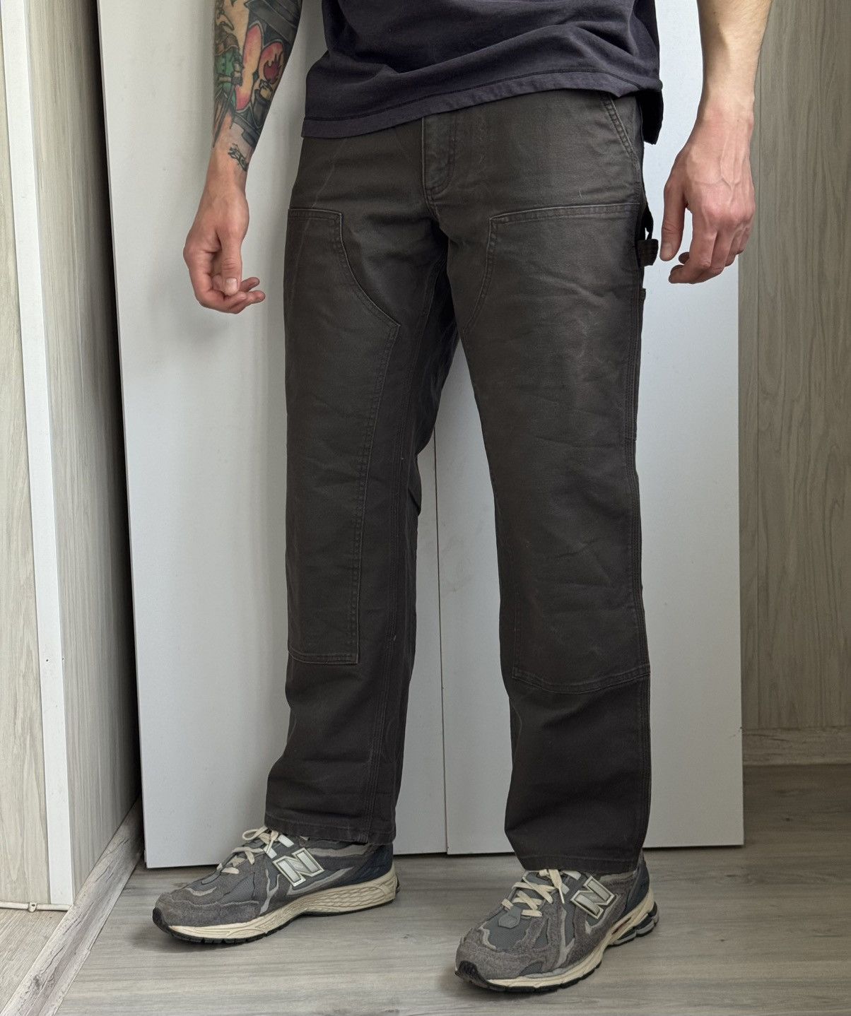 Carhartt Carhartt Double Knee Duck Pants Relaxed Fit 34x30 Size US 34 / EU 50 - 4 Thumbnail